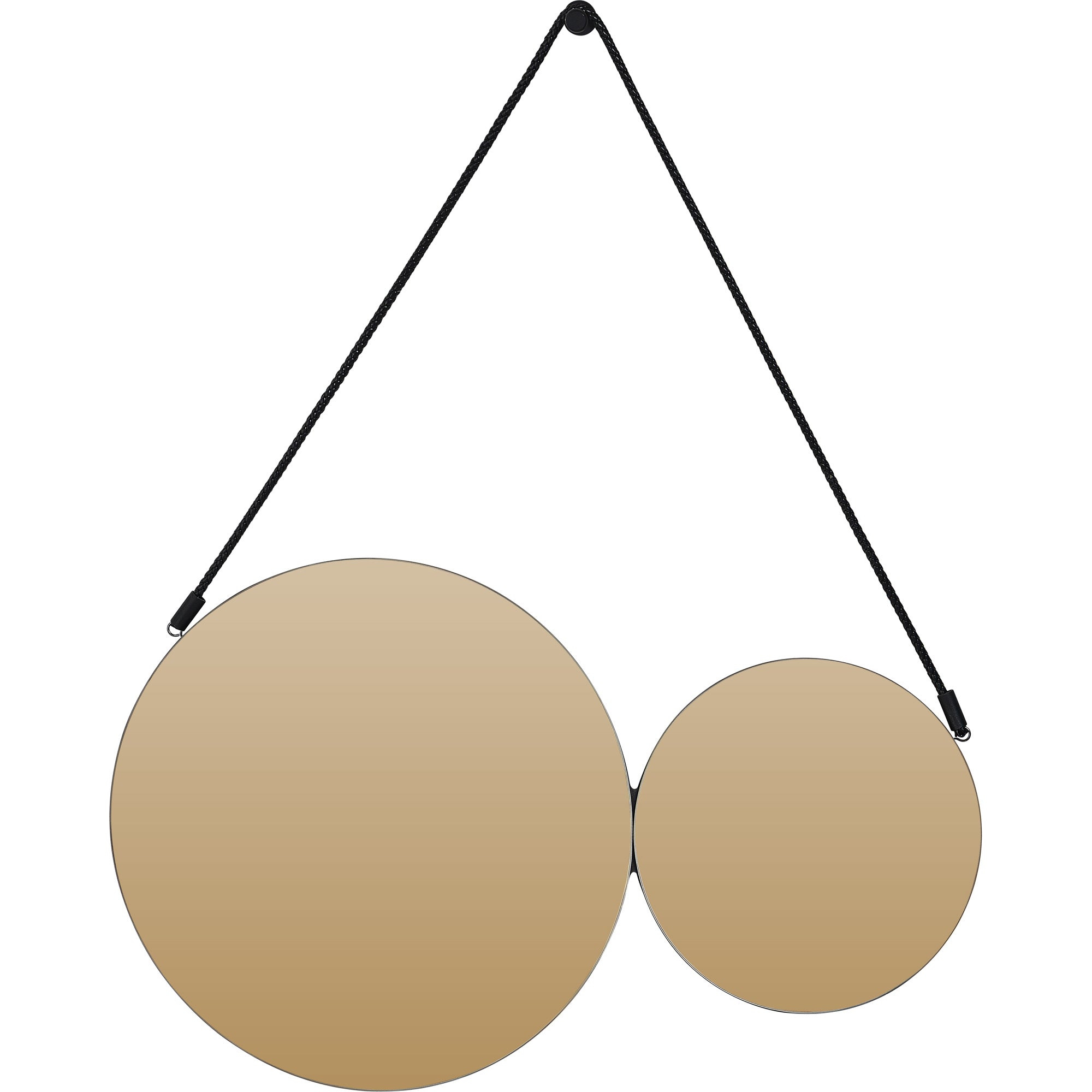 Bight 30" Iron - Smoke Amber Mirror