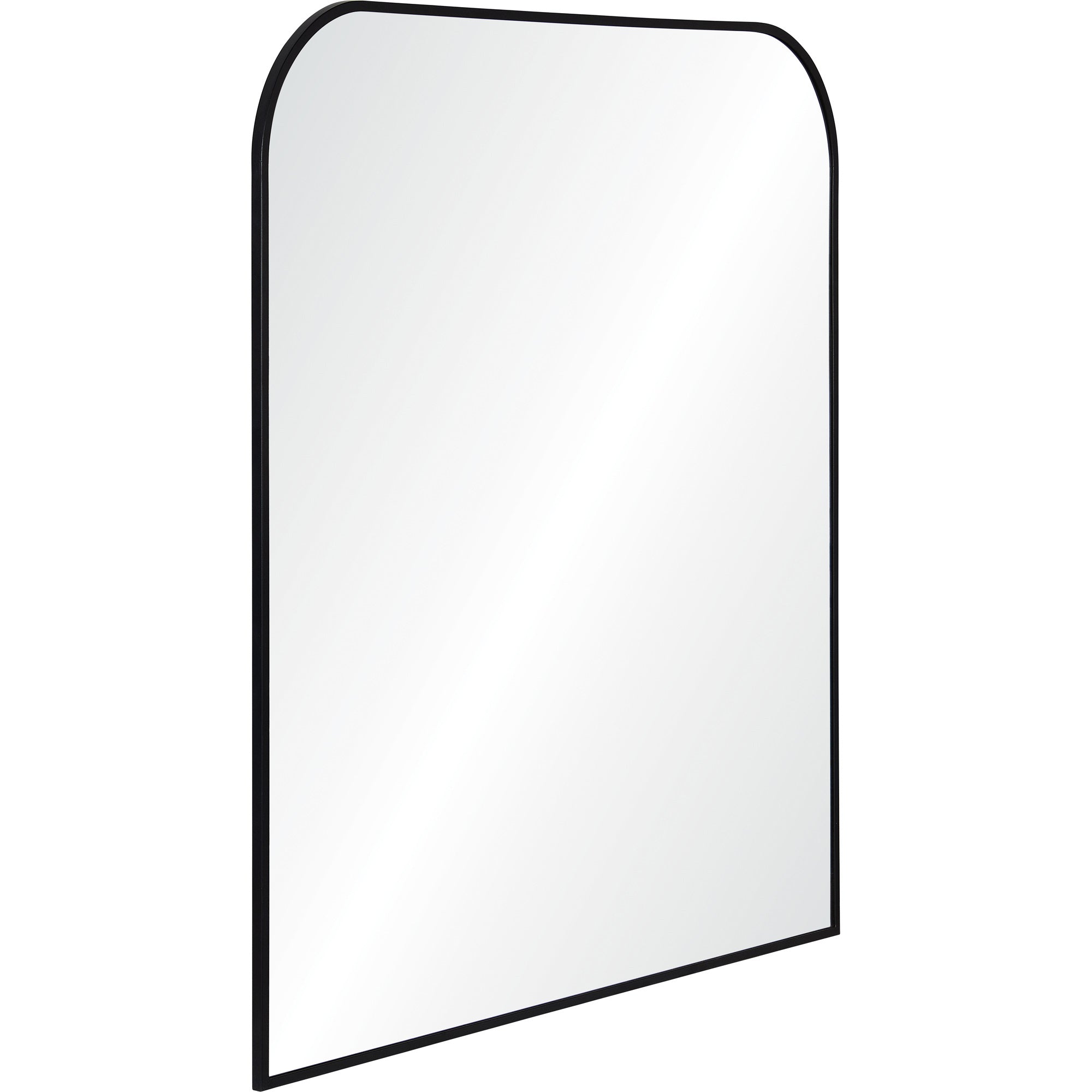 Luka 38" Iron - Black Power Coated Mirror