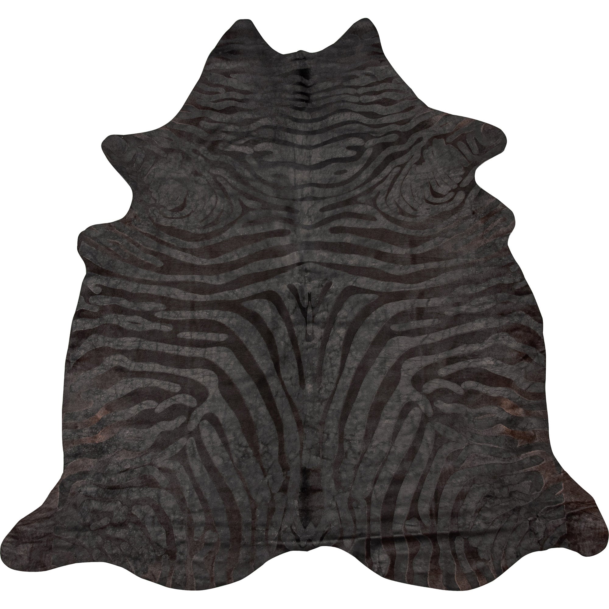 Lianne 5' x 7' Natural Cowhide - Zebra Rug