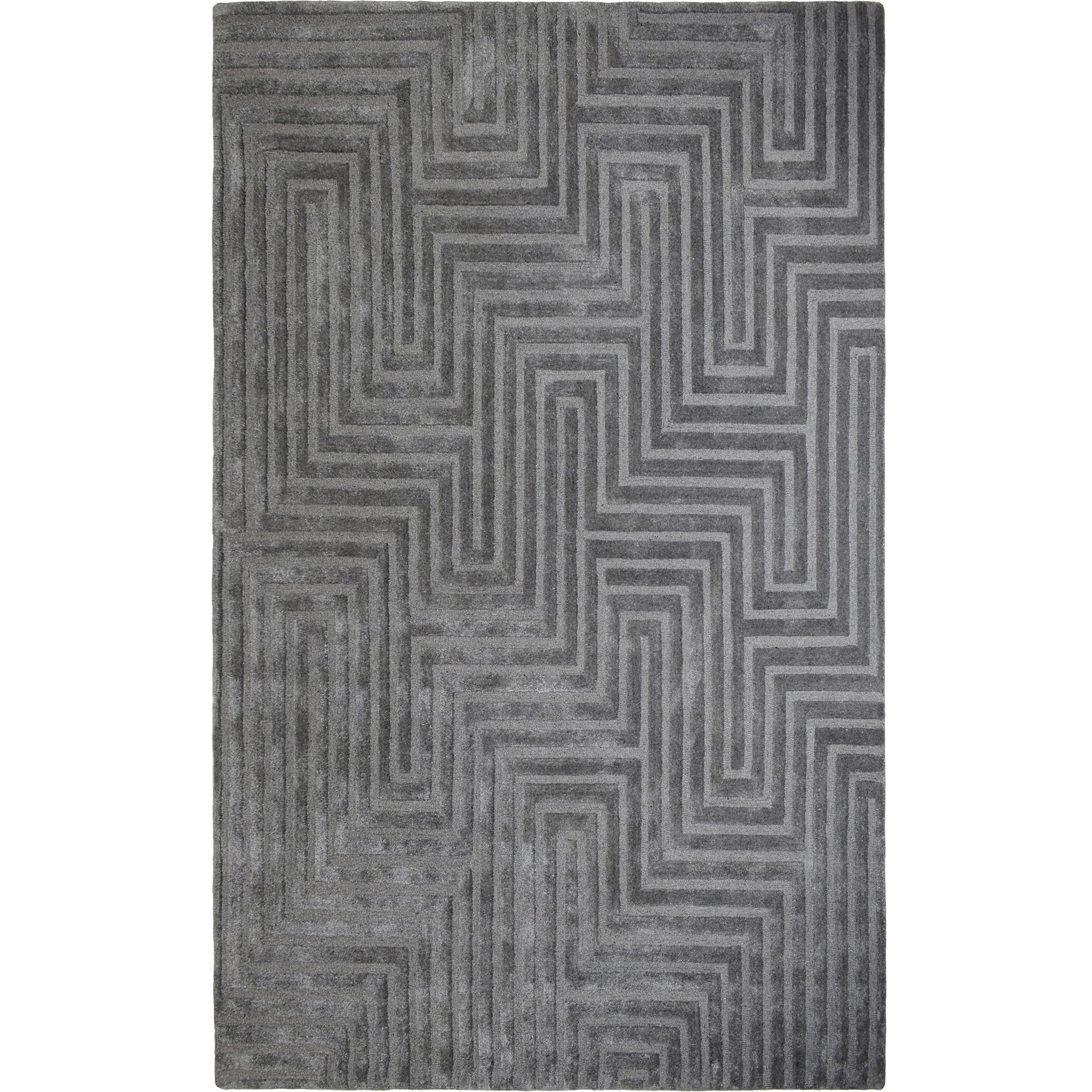 Graceland 5' x 8' Dark Grey - Cotton Rug