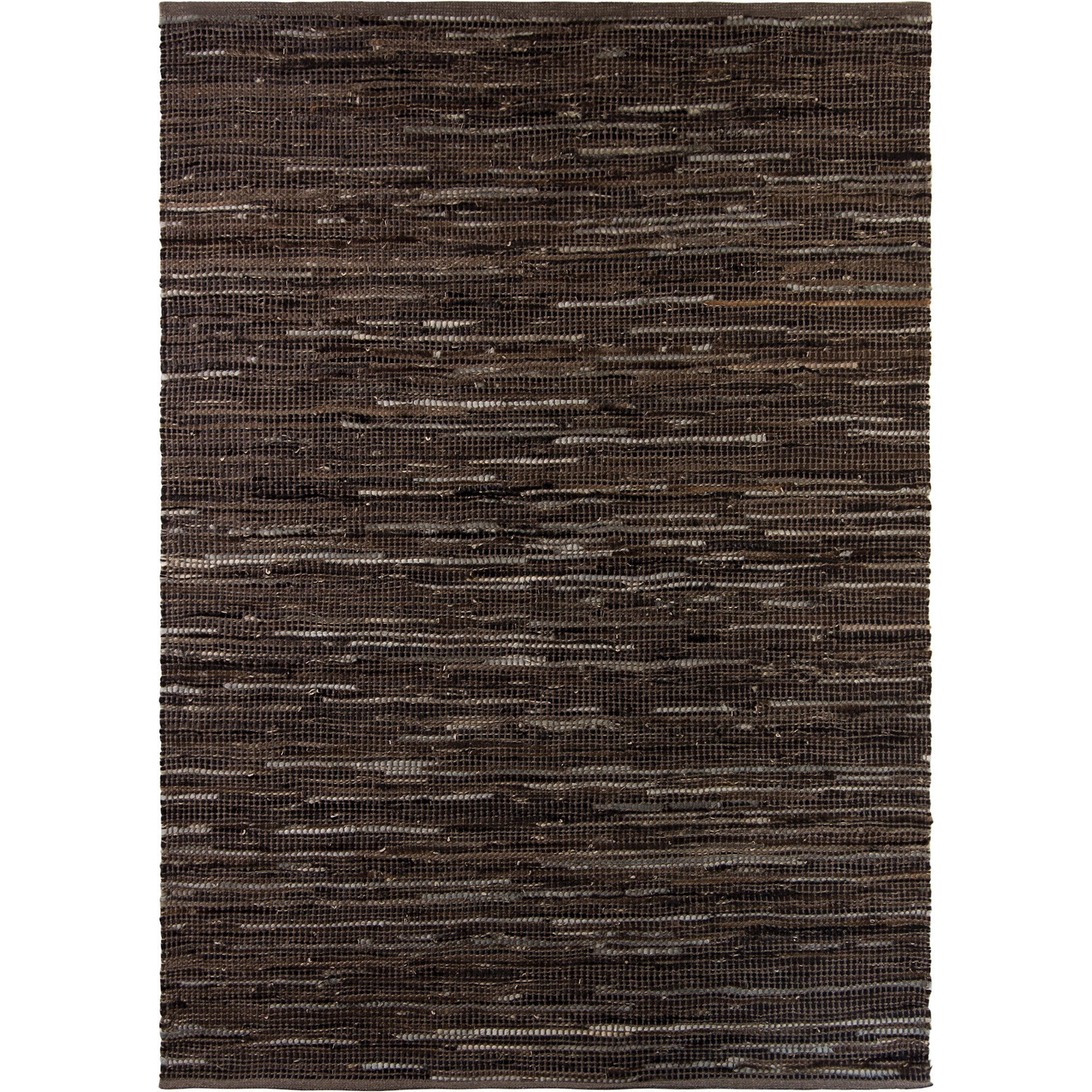 Miles 8' x 10' Dark Brown - Cotton Rug