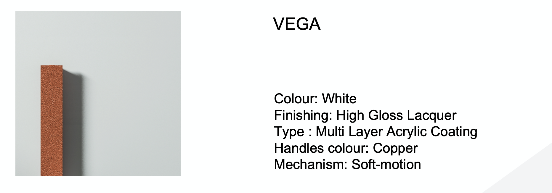 Vega 2-Drawer Nightstand