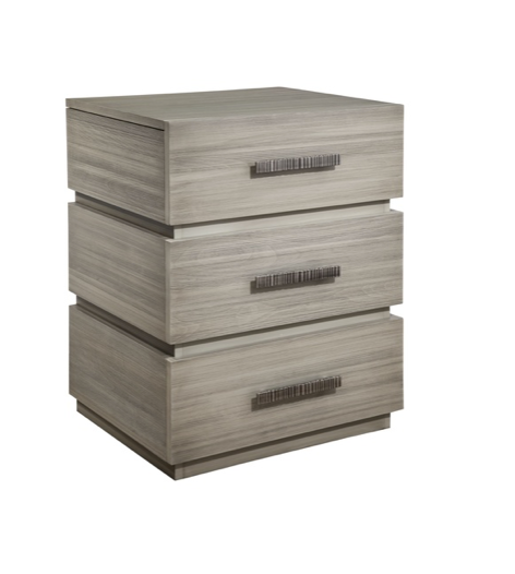 Modern Simplicity 3-Drawer Nightstand