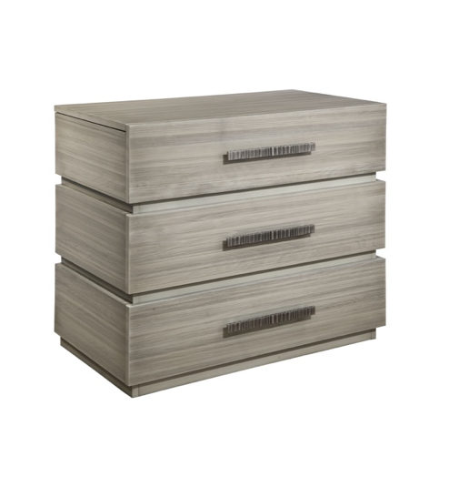 Modern Simplicity 3-Drawer Bedside Chest of Drawer
