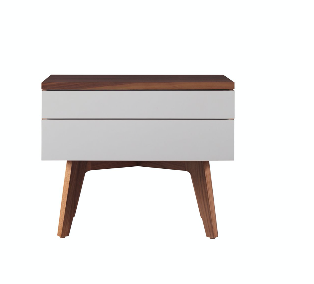 Serra 2-Drawer Nightstand