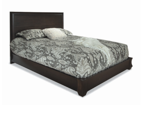 Cascata Wood Panel Bed