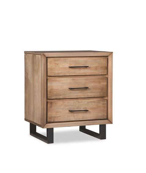 Odyssey 3-Drawer Nightstand