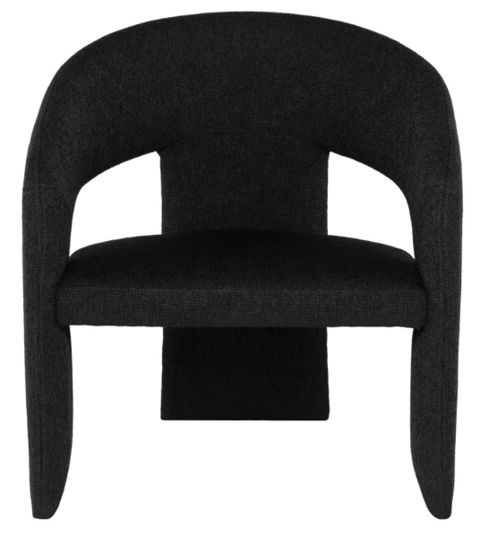 Anise Occasional Chair- Activated Charcoal