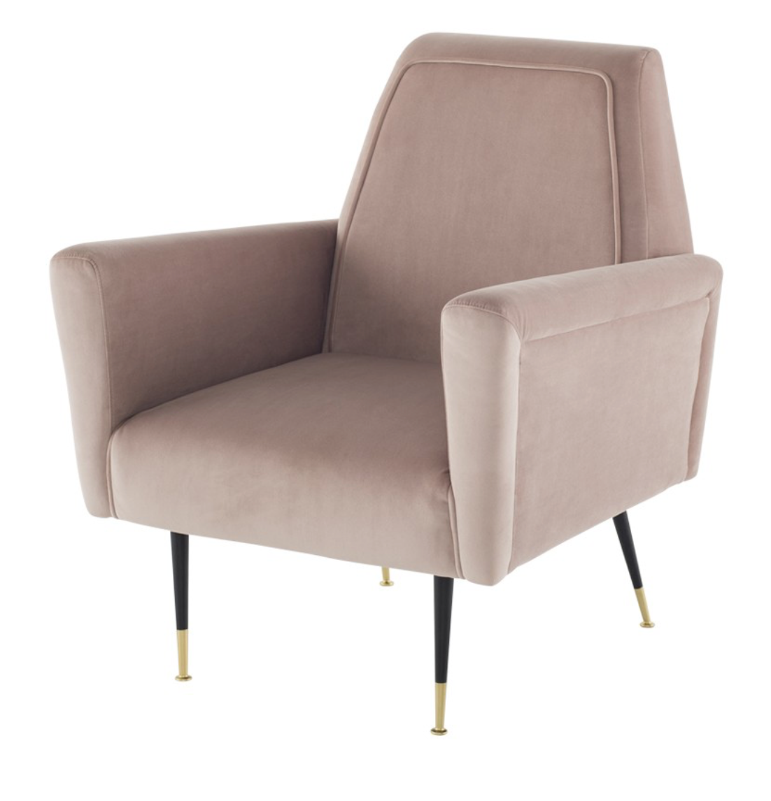 Victor Blush Occasional Chair