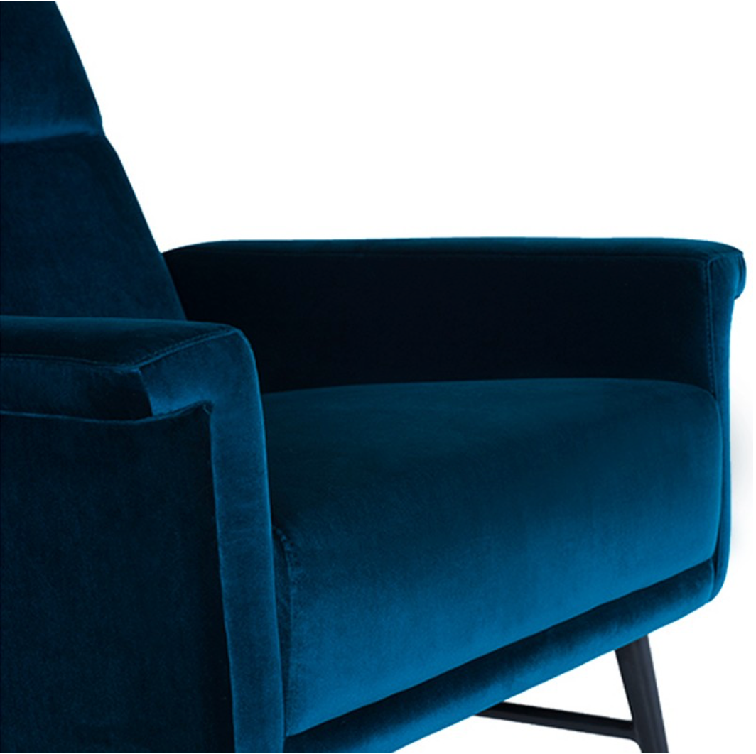 Mathise Midnight Blue Occasional Chair