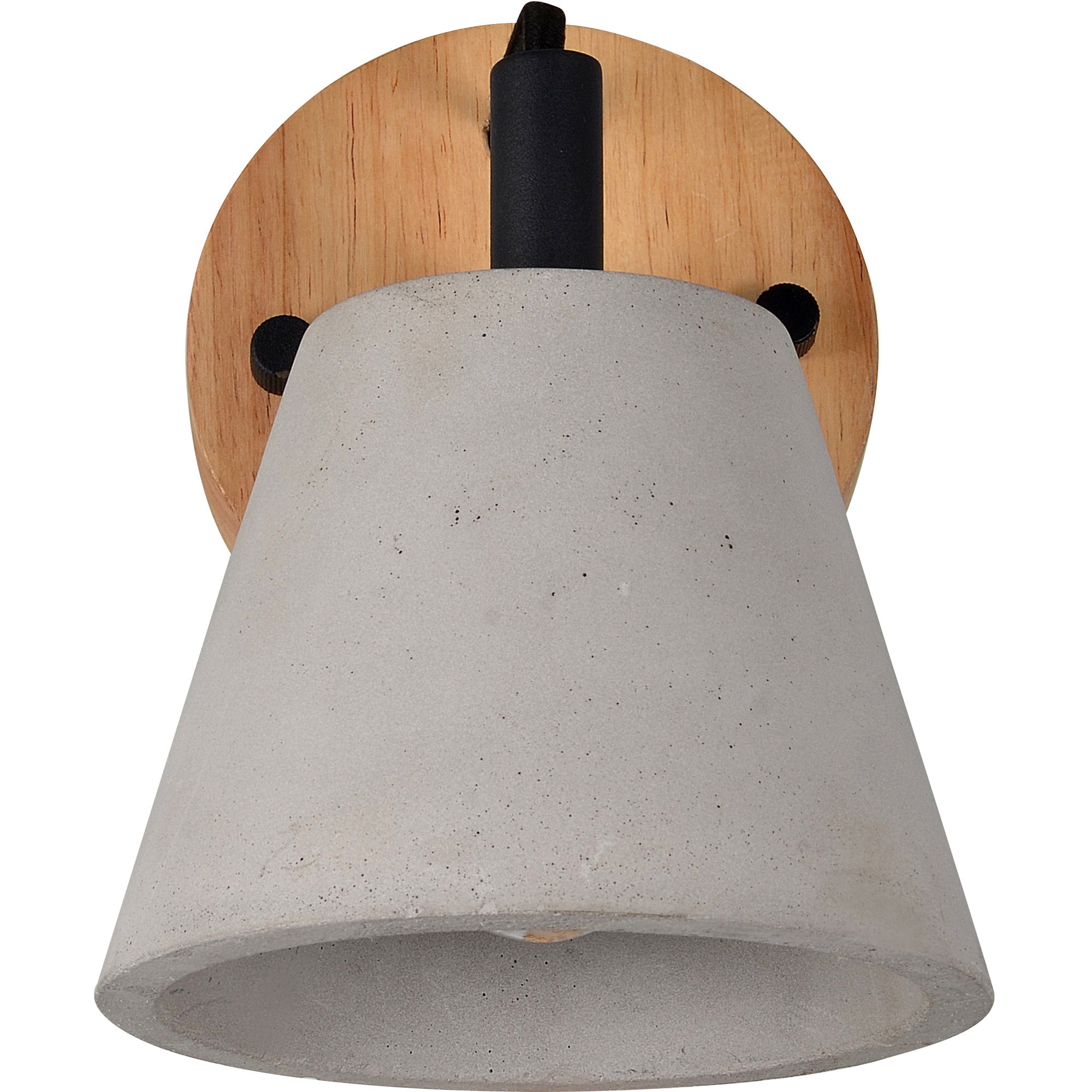 Turtle Bay 8" Grey Concrete Wall Light