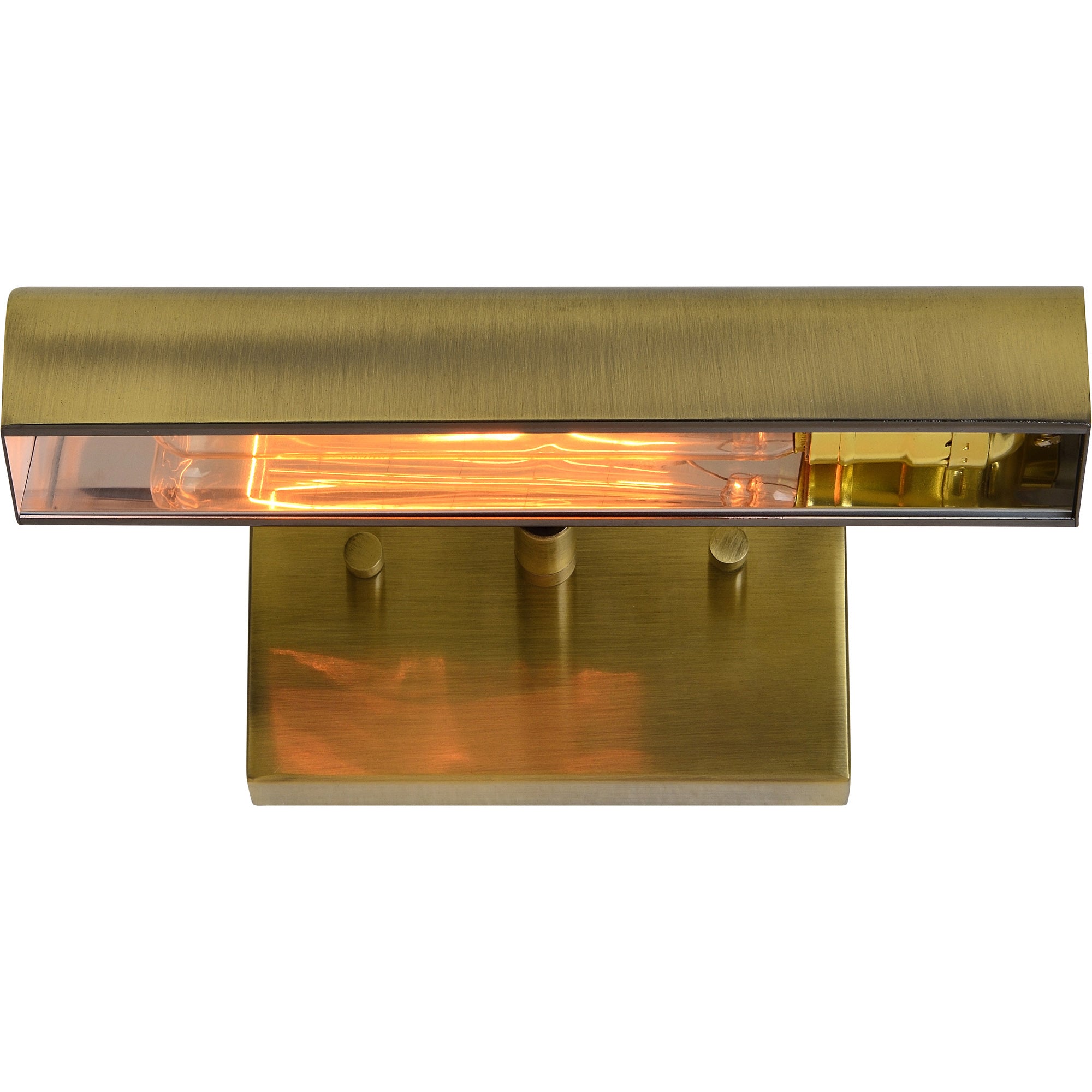 Yorker 10" Iron - Brass Plated Wall Light