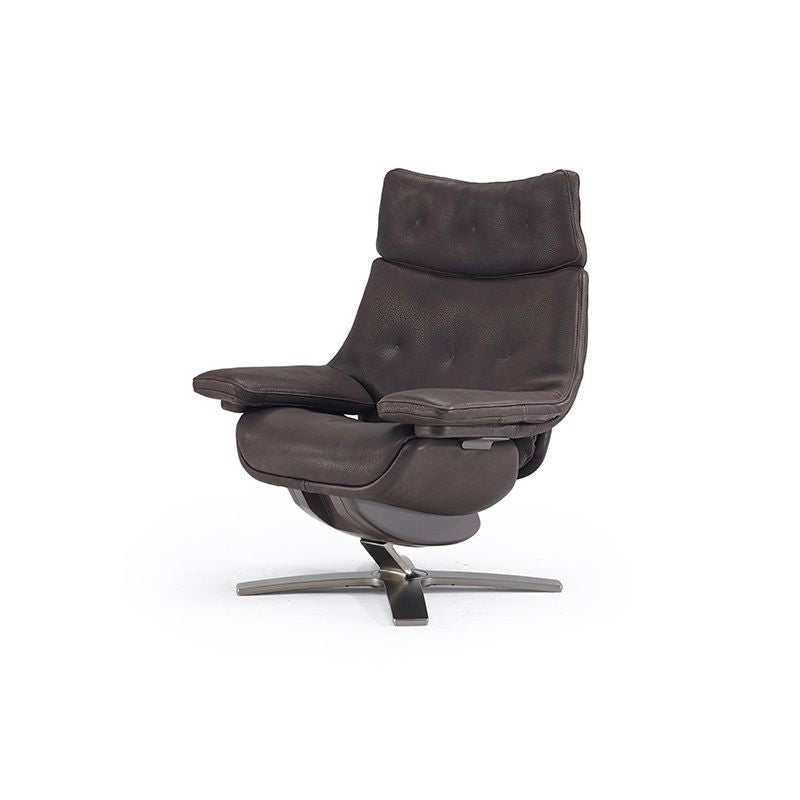 Re-Vive Club Recliner Chair with Ottoman
