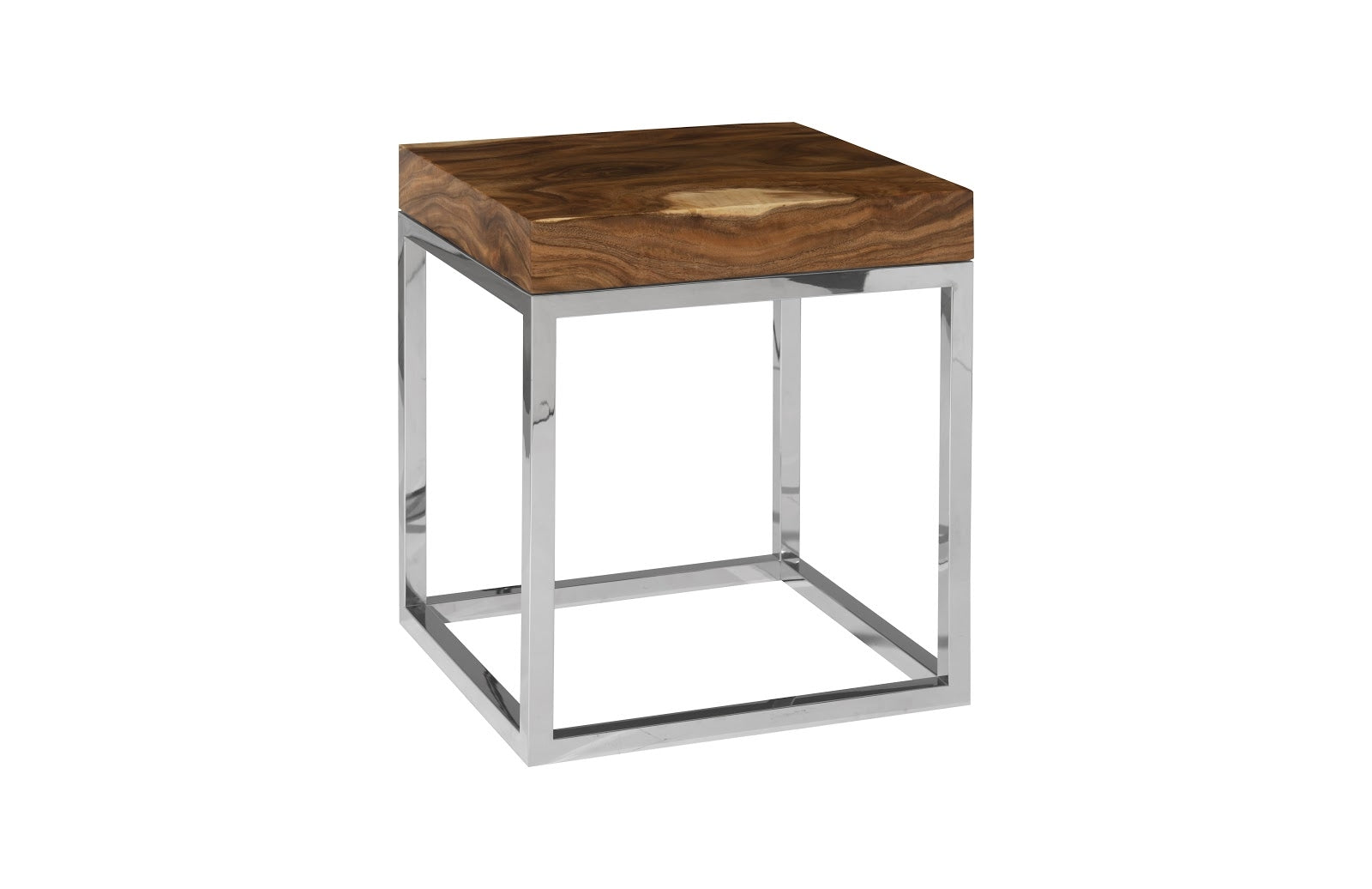 Hayden Silver Natural End Table