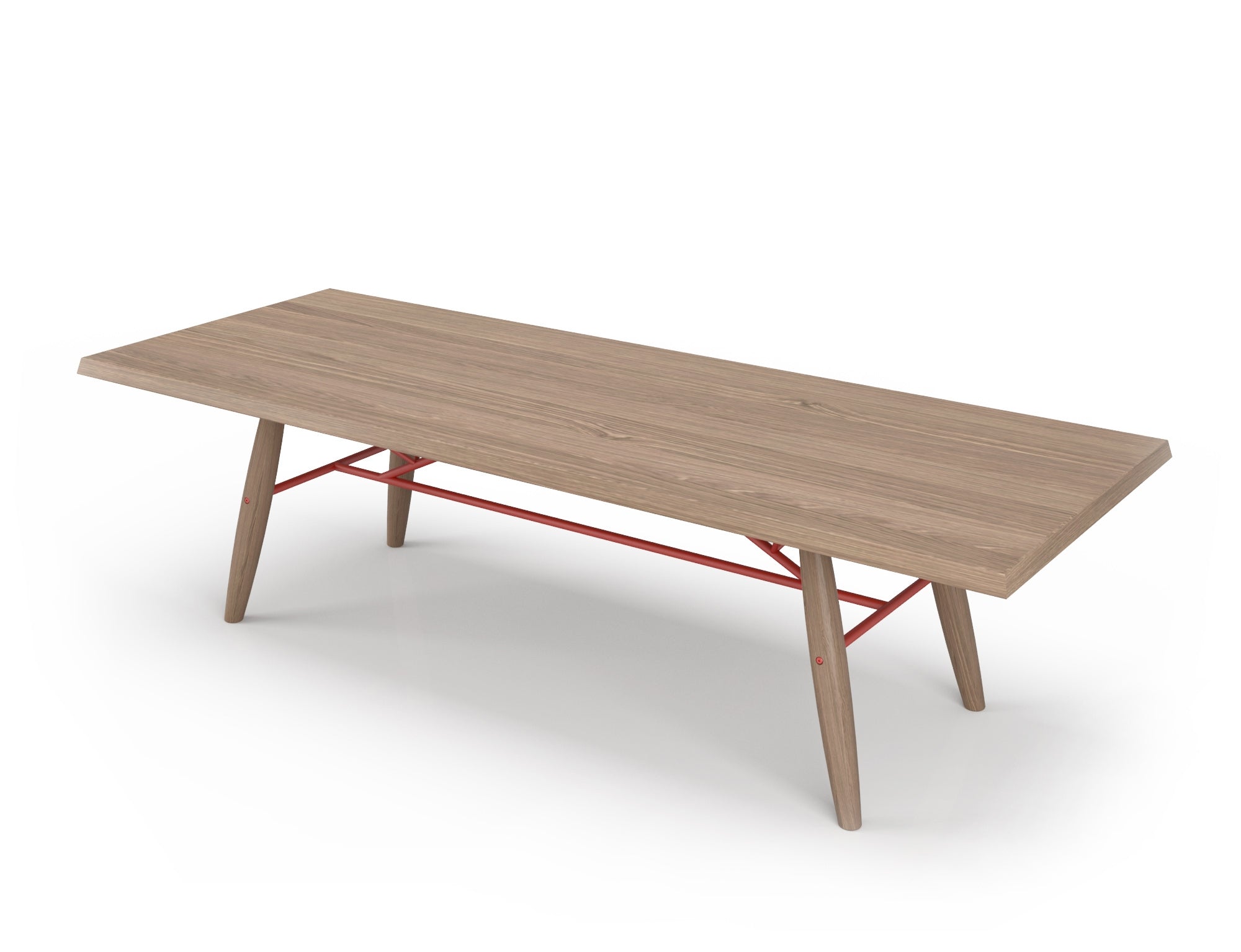 Connection Wood Top Dining Table