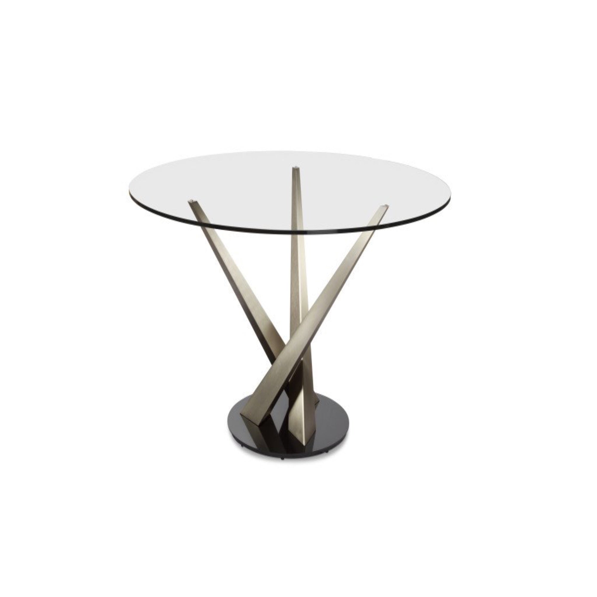 Crystal Round Dining Table