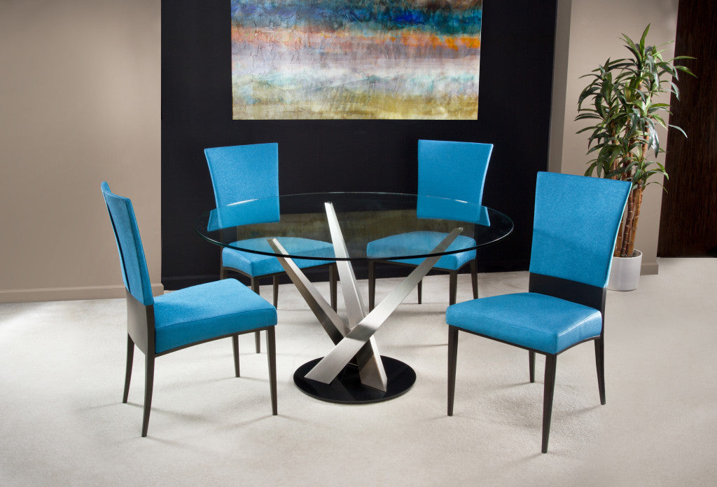 Crystal Round Dining Table