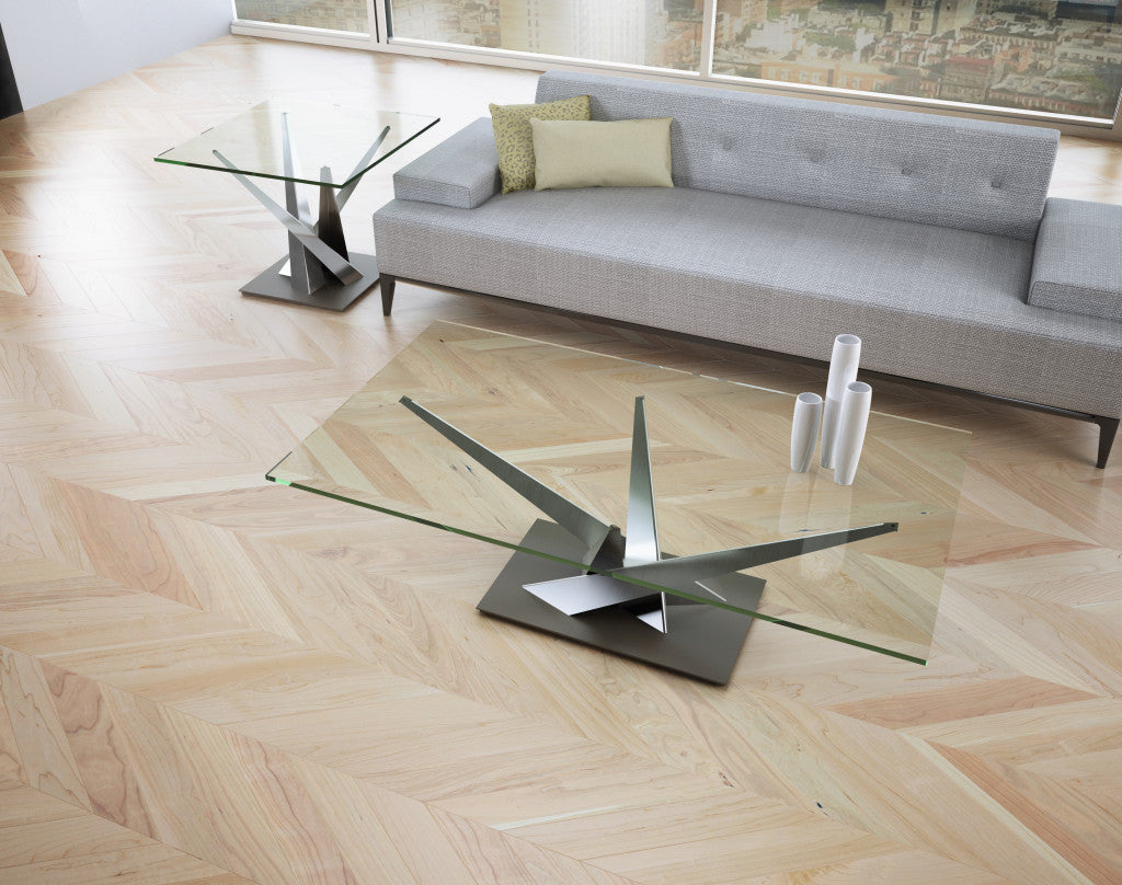 Crystal End Table