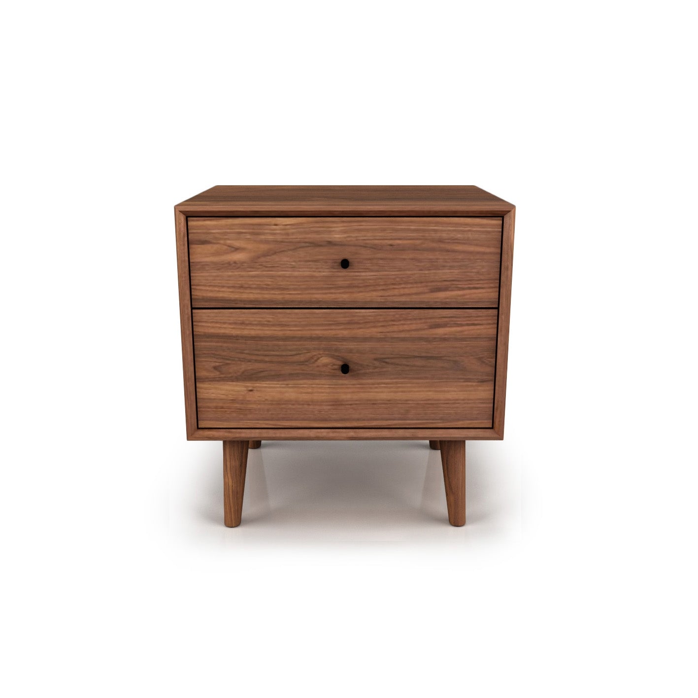 Herman 2-Drawer Nightstand