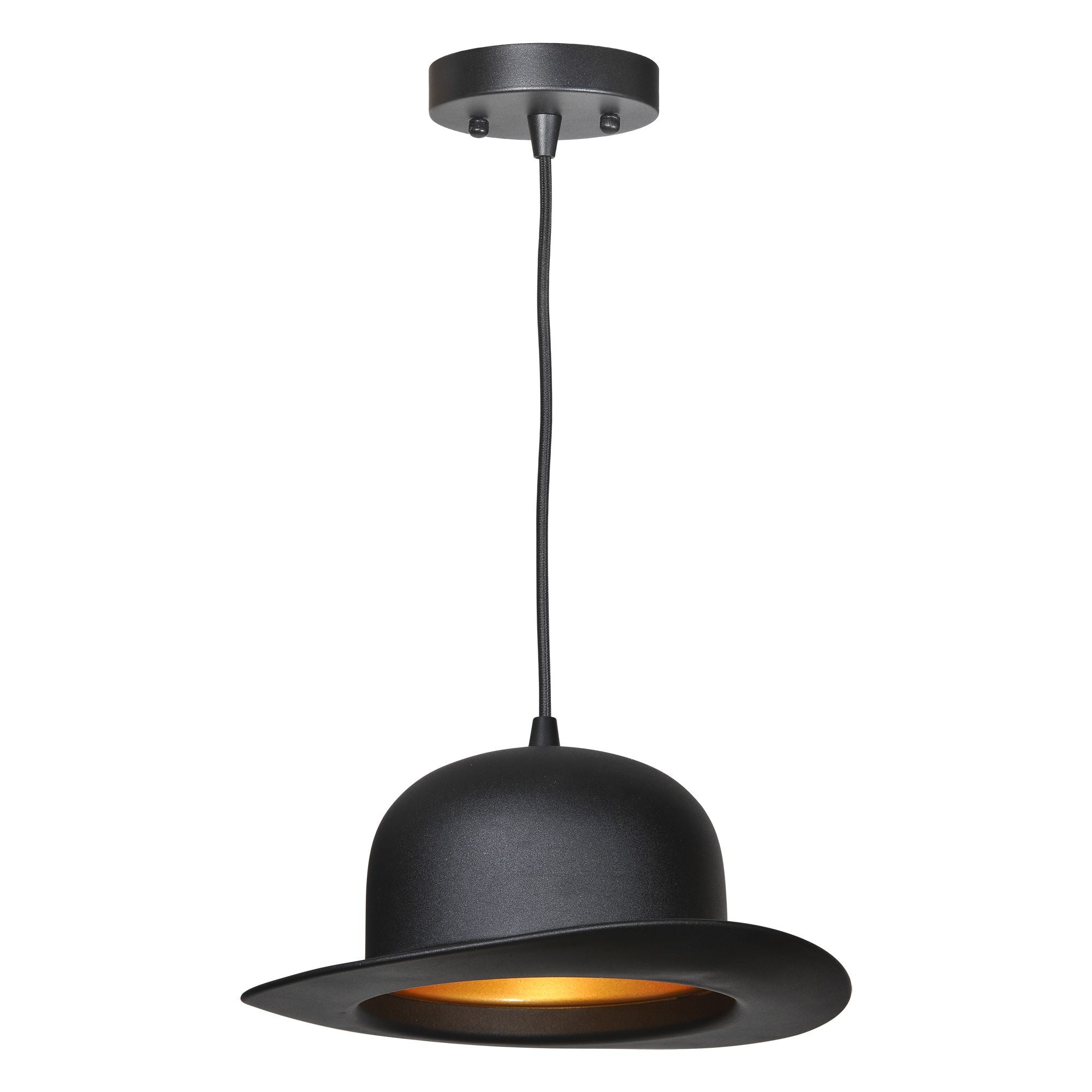 Blaxton 18" Black Powder Coated Ceiling Light