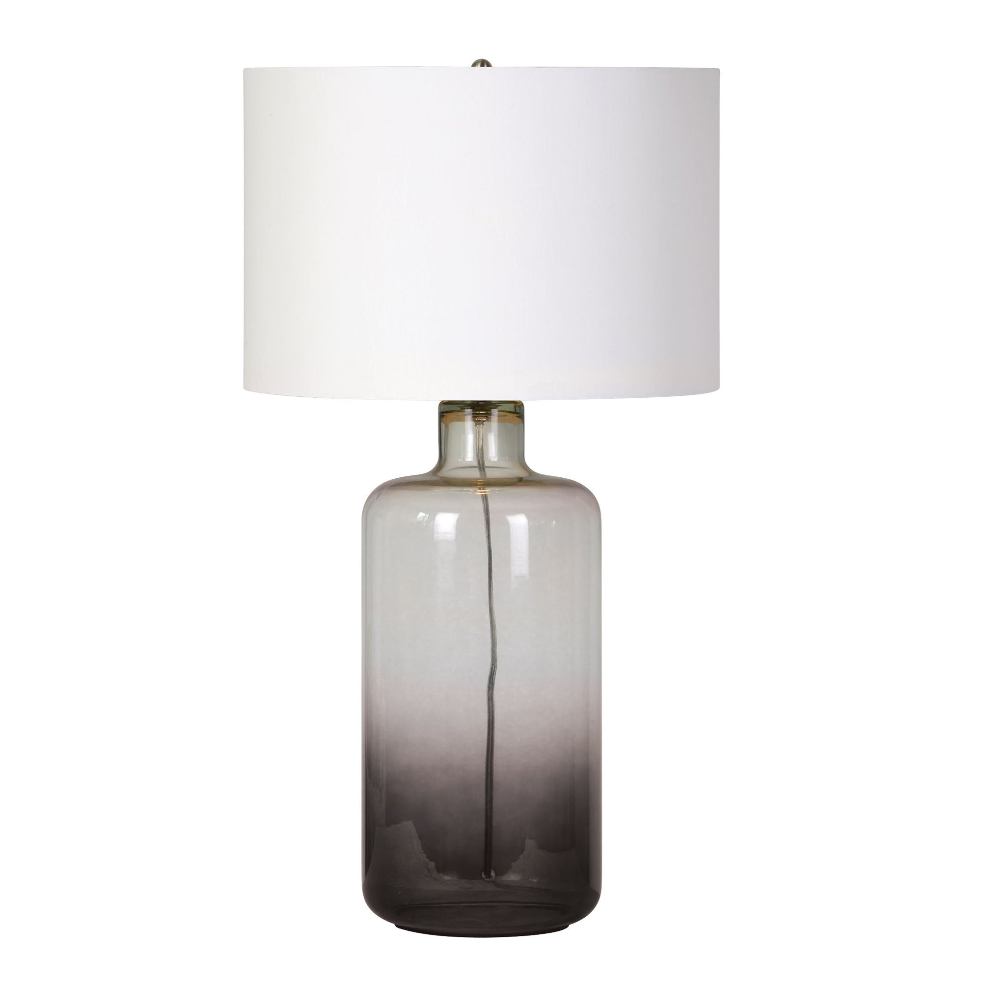 Nightfall 15" Grey Ombre Table Lamp
