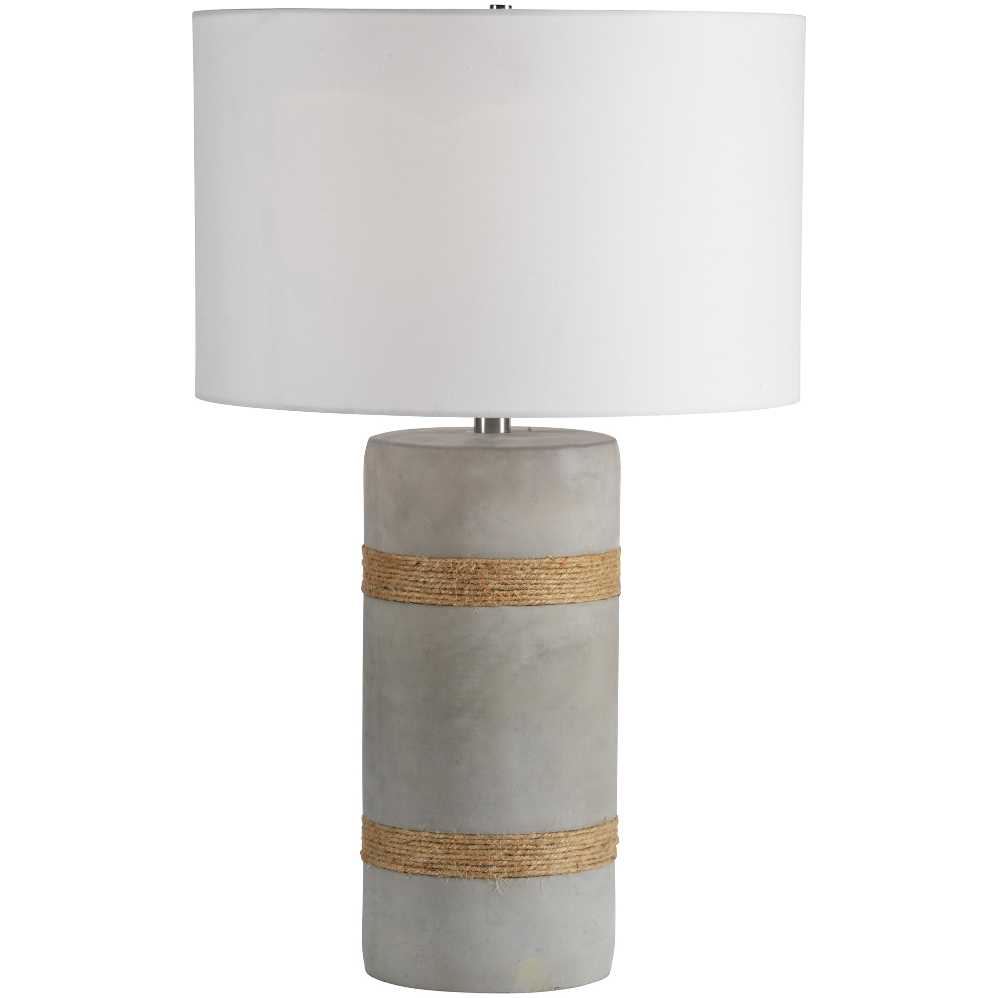 Malden 28" Iron - Nickel Plated Table Lamp