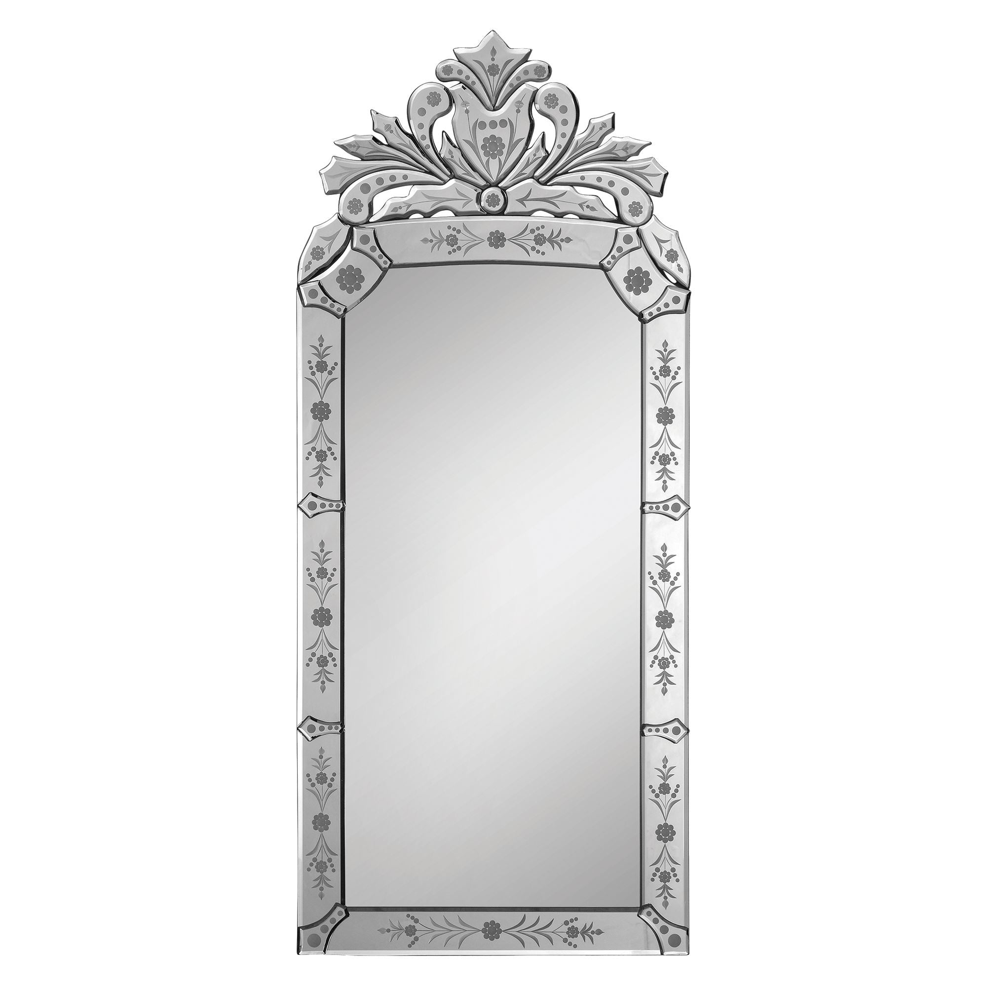 Venetian 19" Etched Mirror