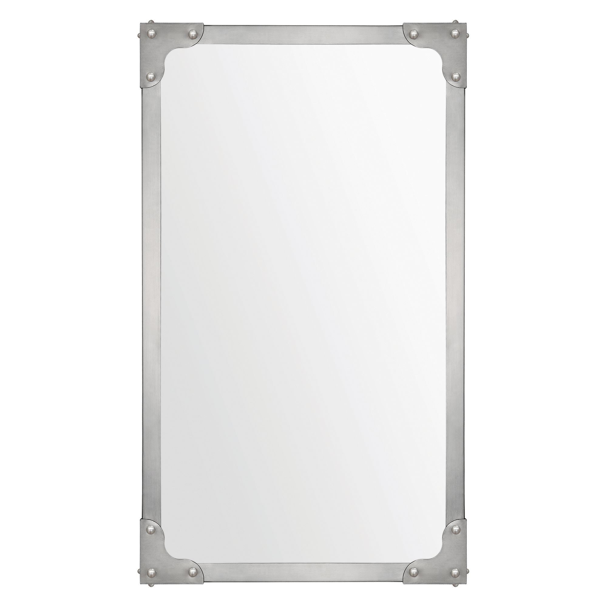 Tia 24" Nickel Plated Mirror