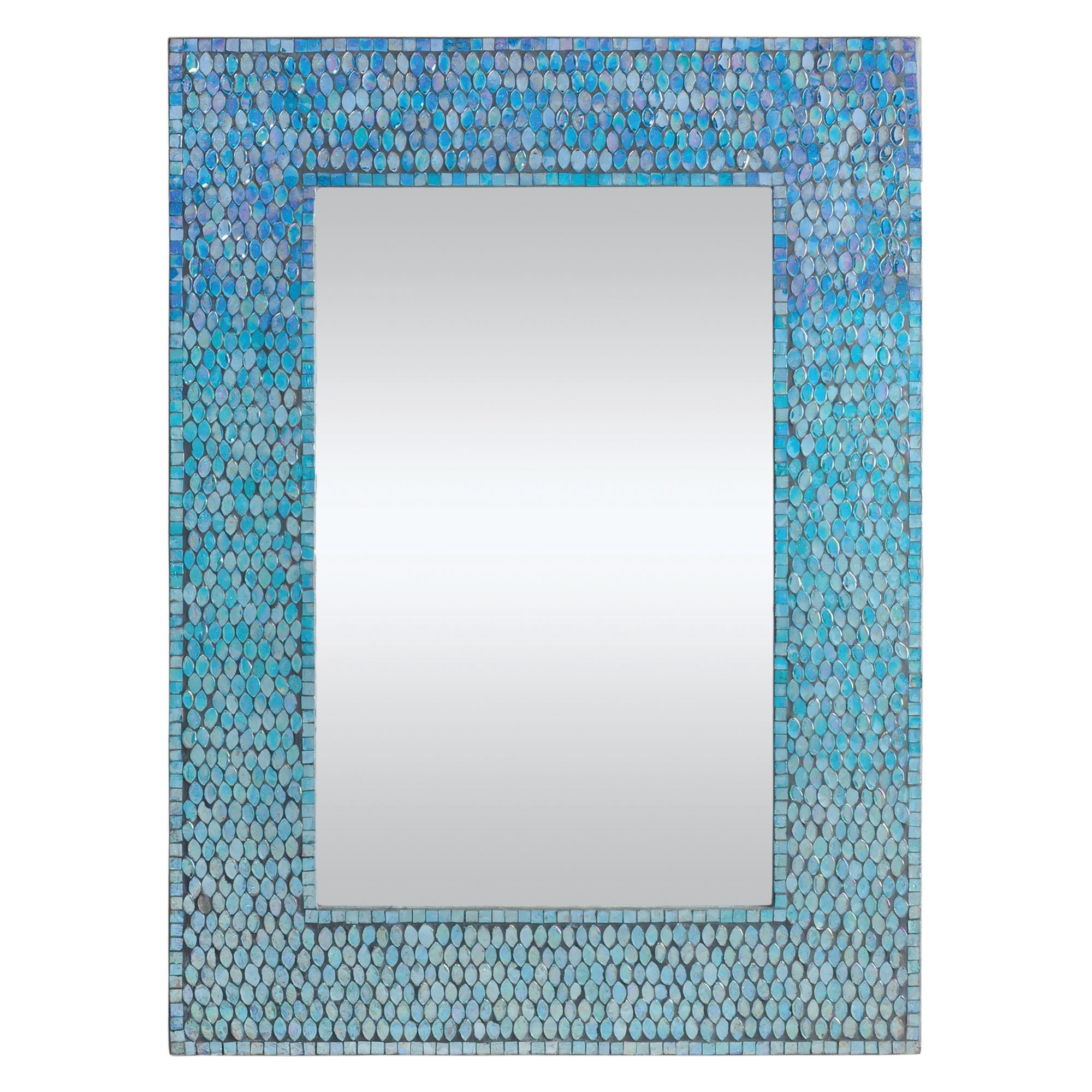 Catarina 23" Mosaic Blue Mirror