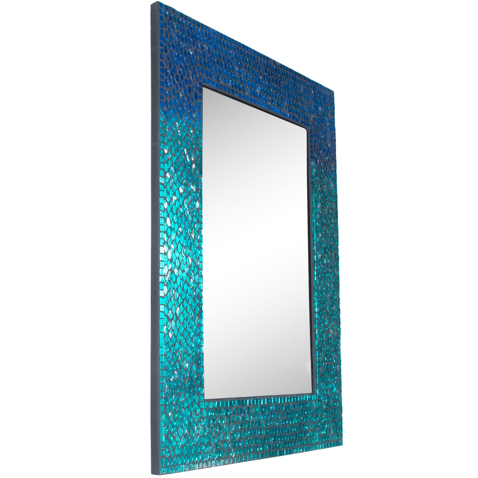 Catarina 23" Mosaic Blue Mirror