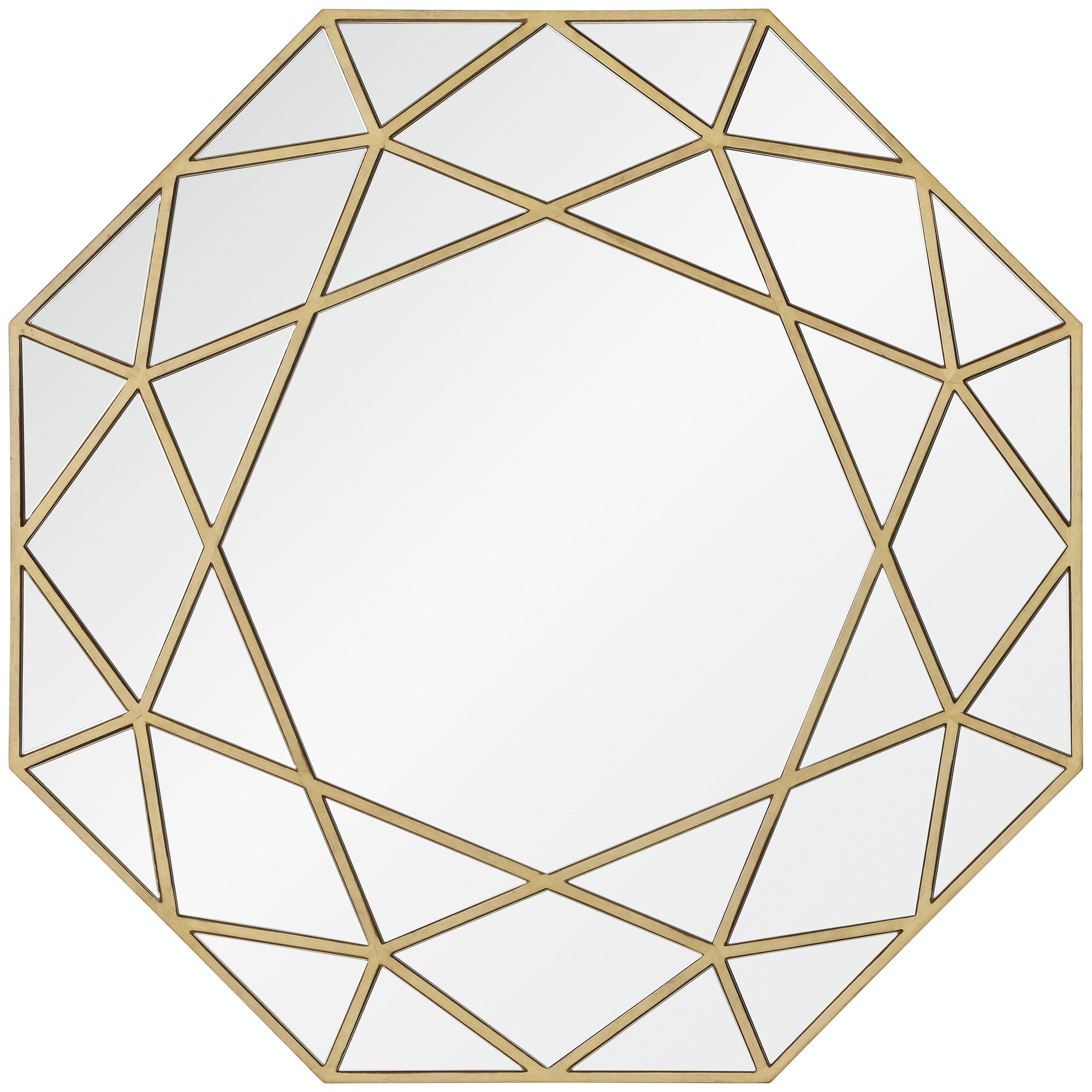 Deloro 40" Natural Wood Mirror
