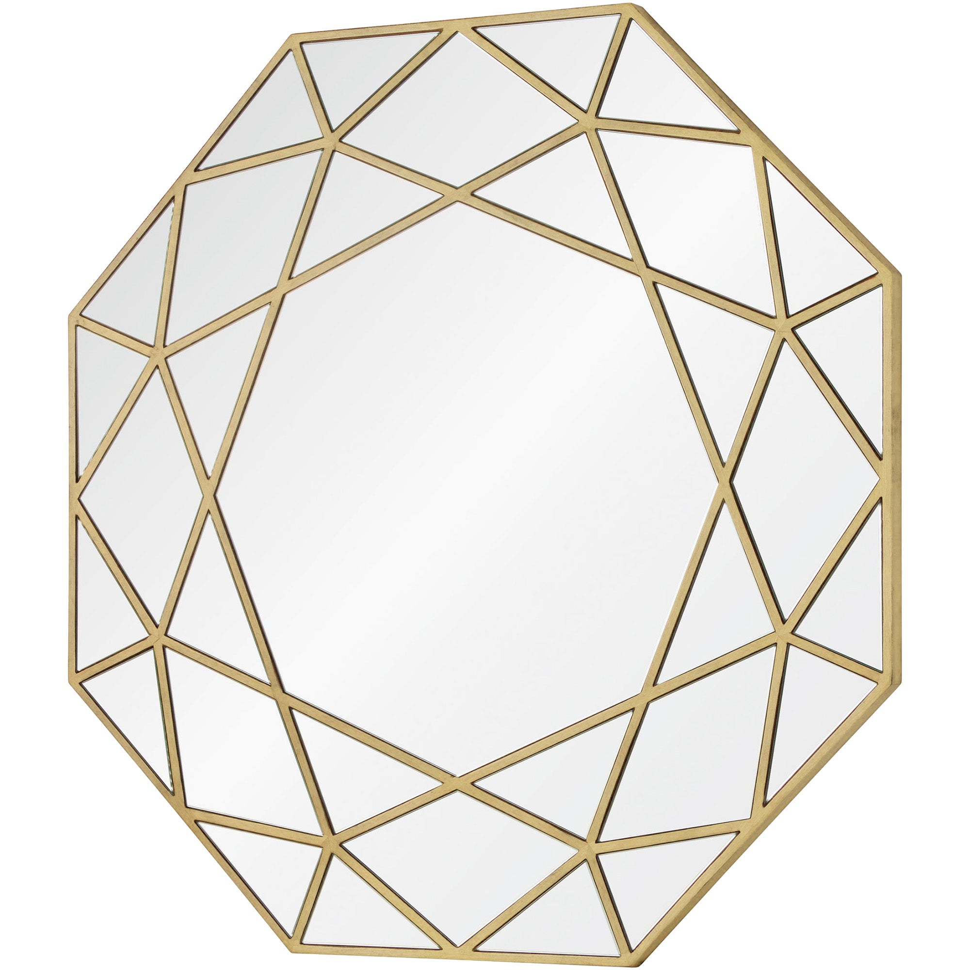 Deloro 40" Natural Wood Mirror