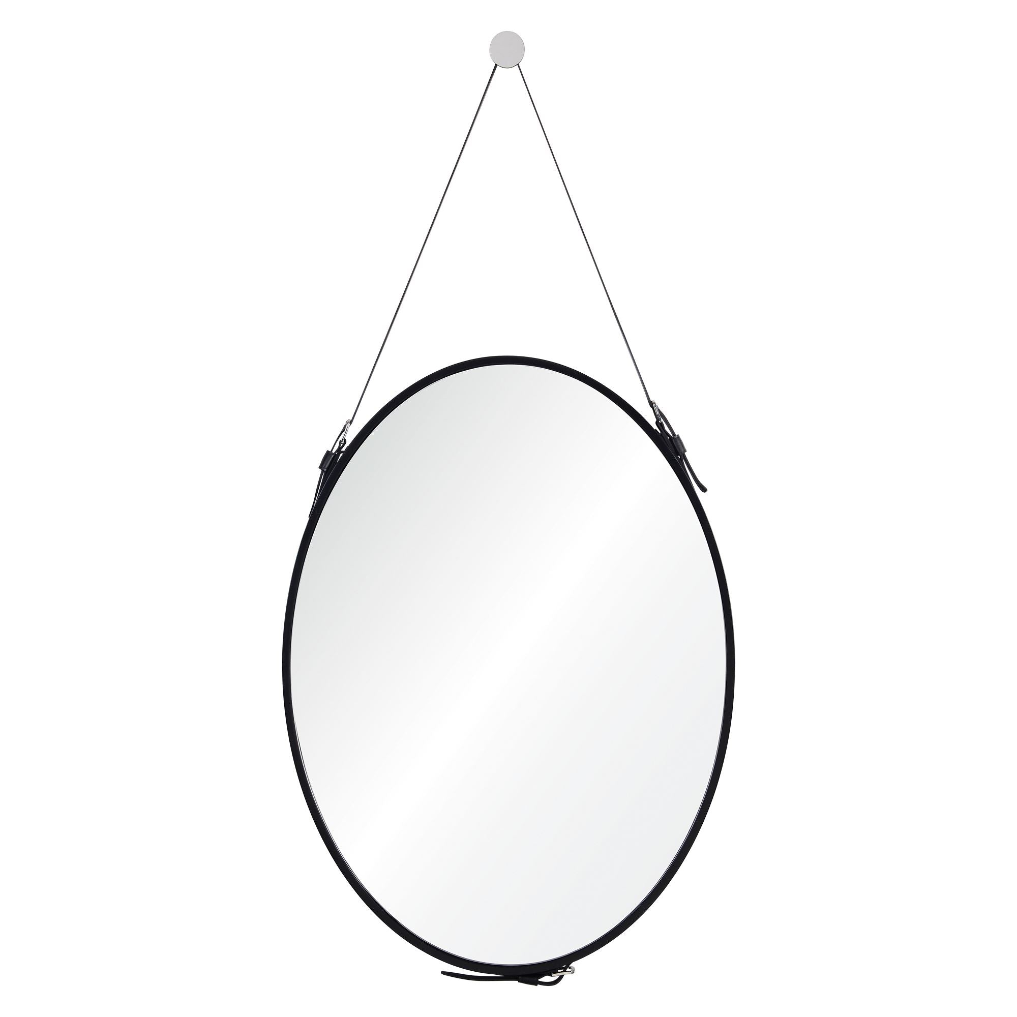 Cordova 27" Black Finish Mirror