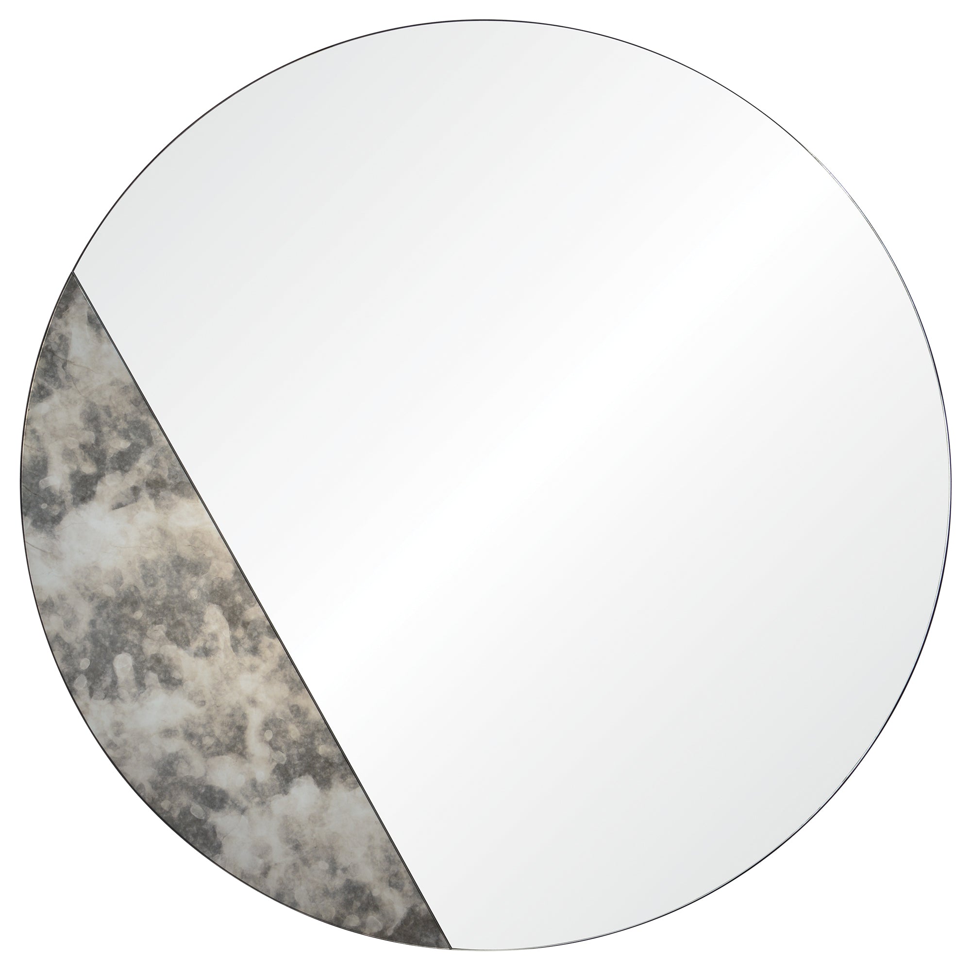 Cella 40" Polished - Antique Tinted Mirror