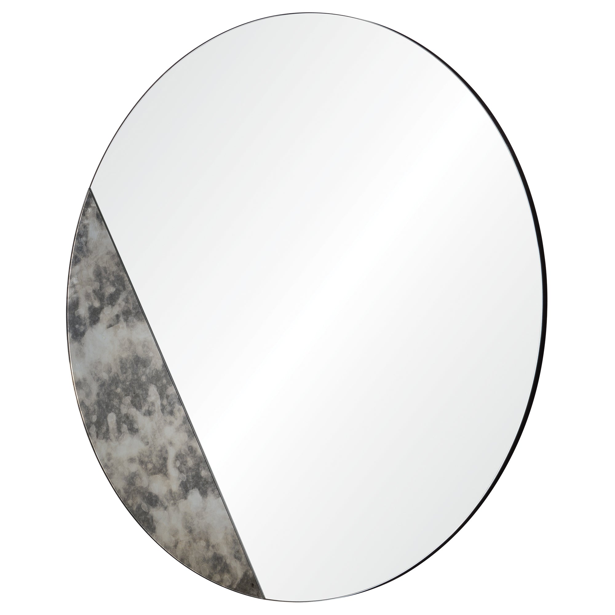 Cella 40" Polished - Antique Tinted Mirror