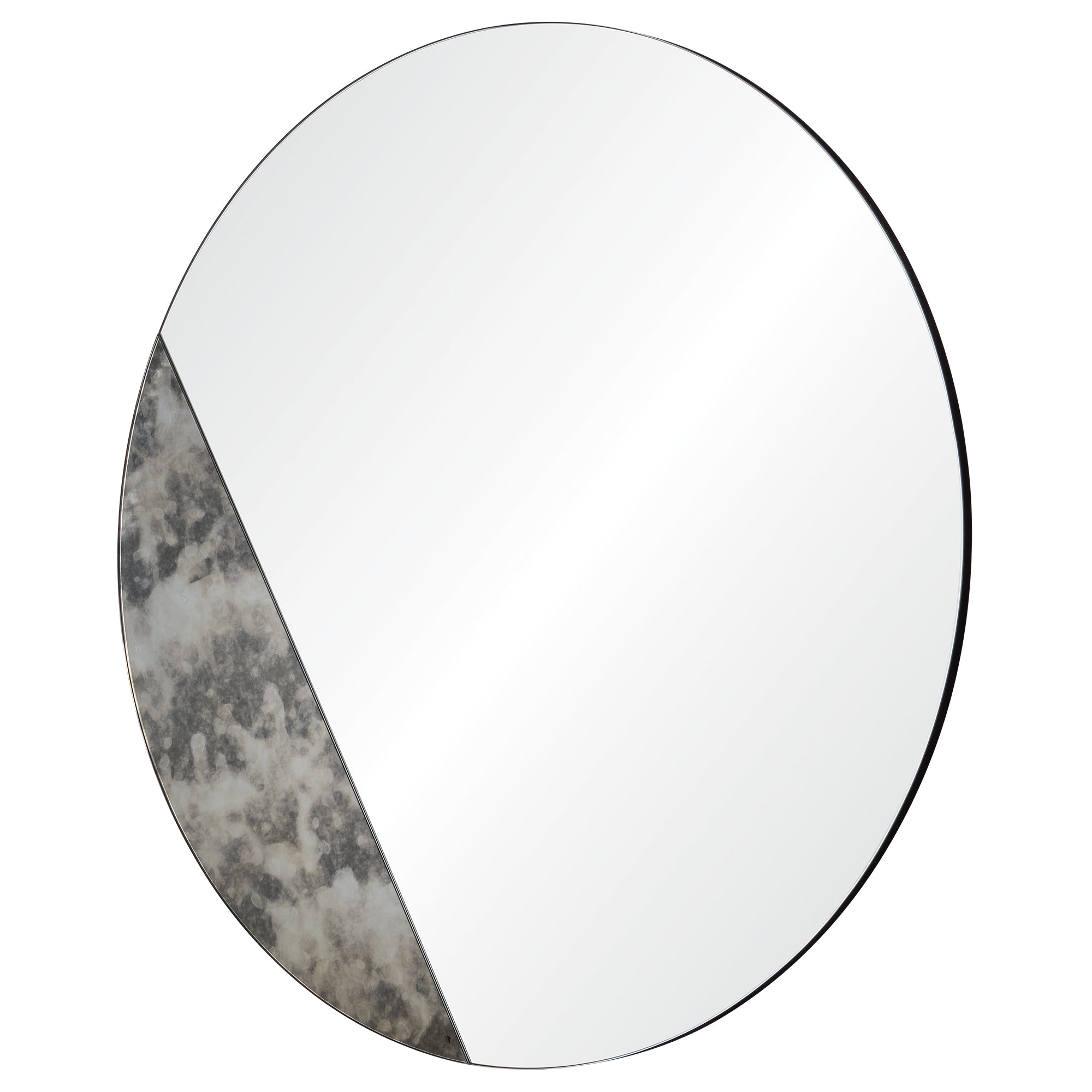 Cella 40" Polished - Antique Tinted Mirror