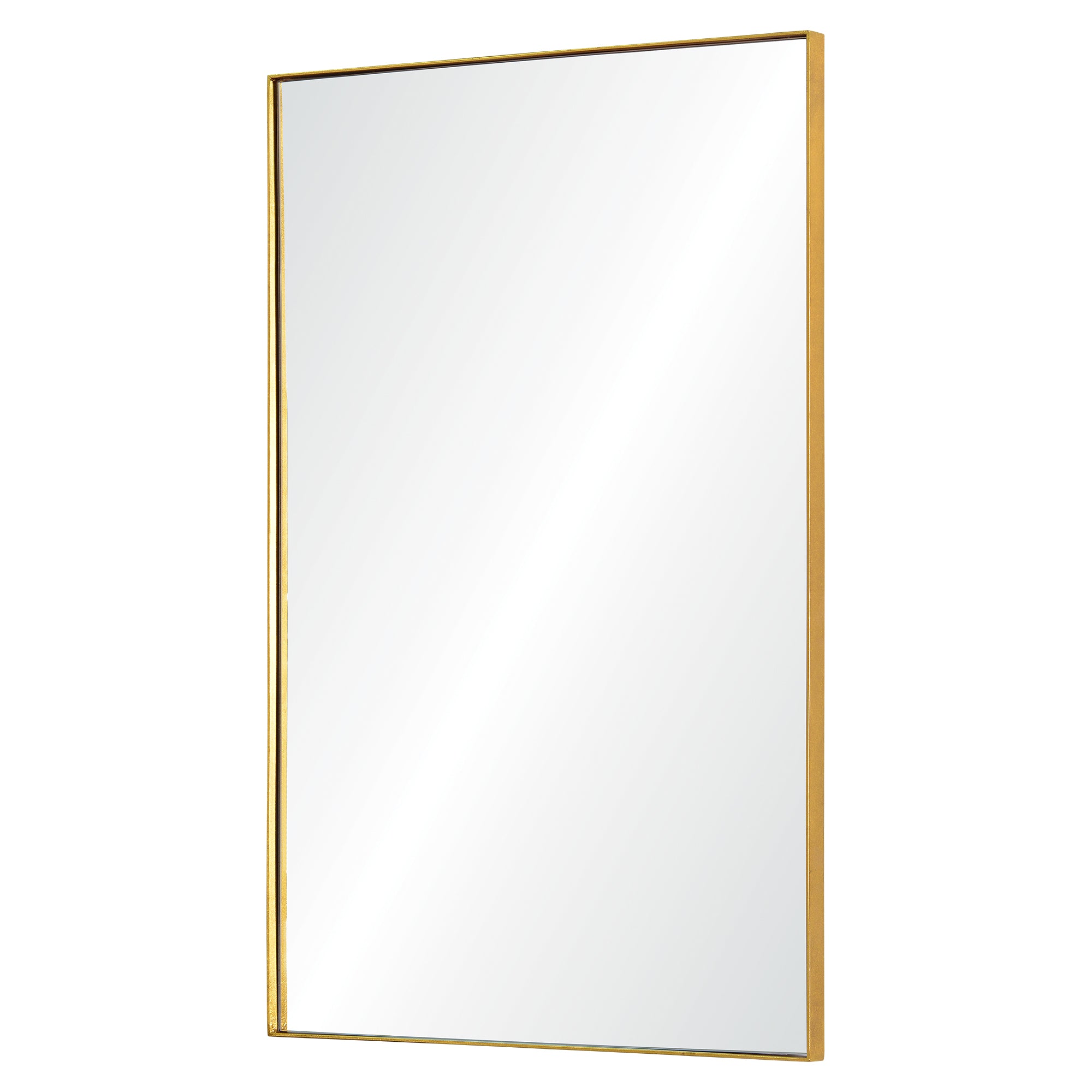 Florence 21" Iron - Gold Leaf Mirror
