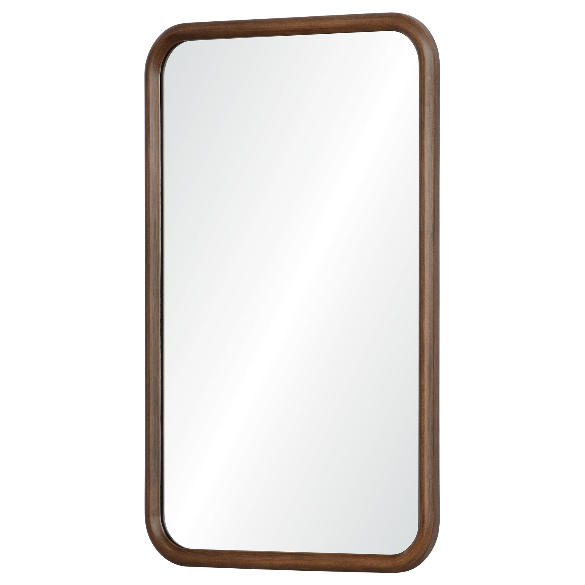 Dickens 32" Wood - Walnut Finish Mirror