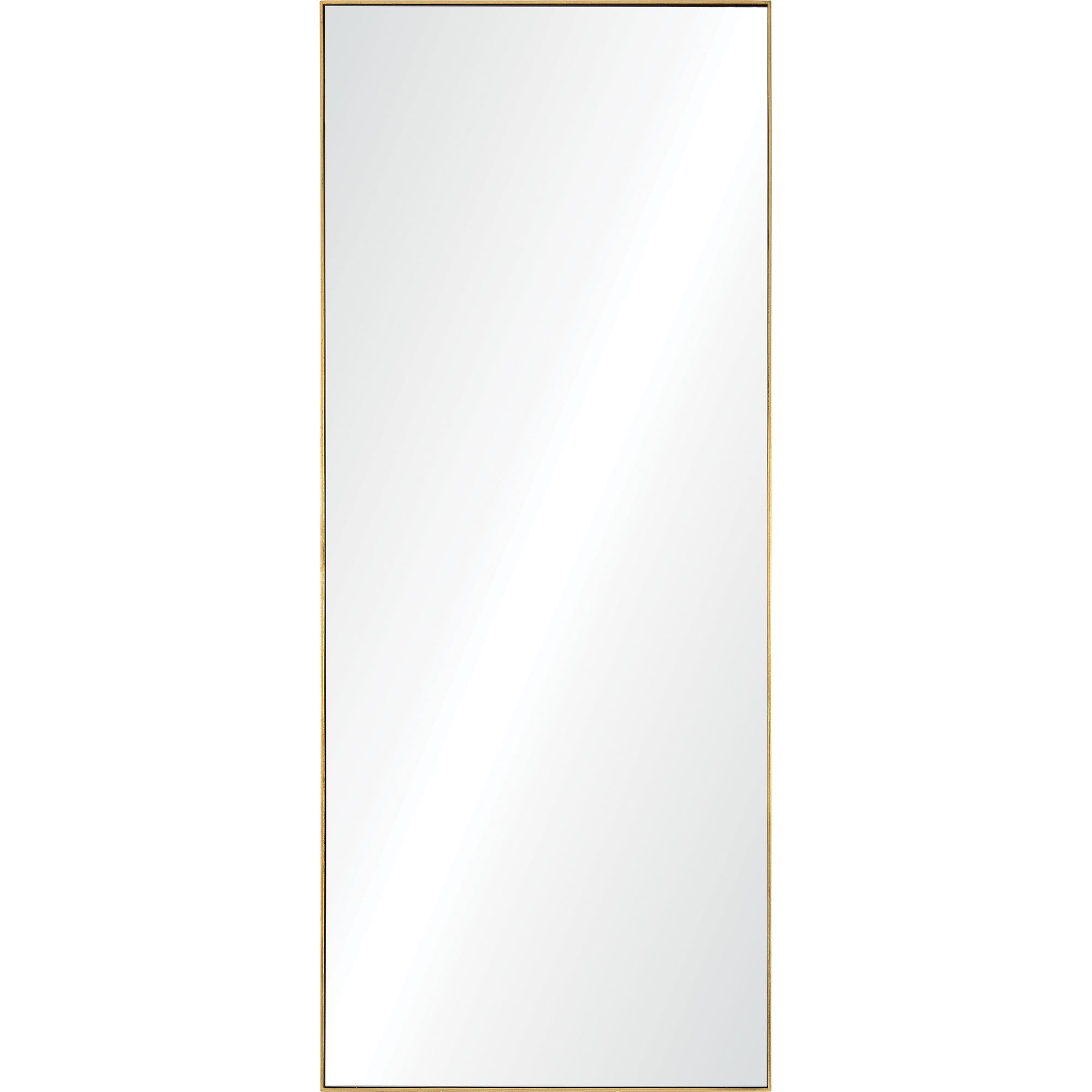 Crosland 30" Iron Gold Leaf Mirror