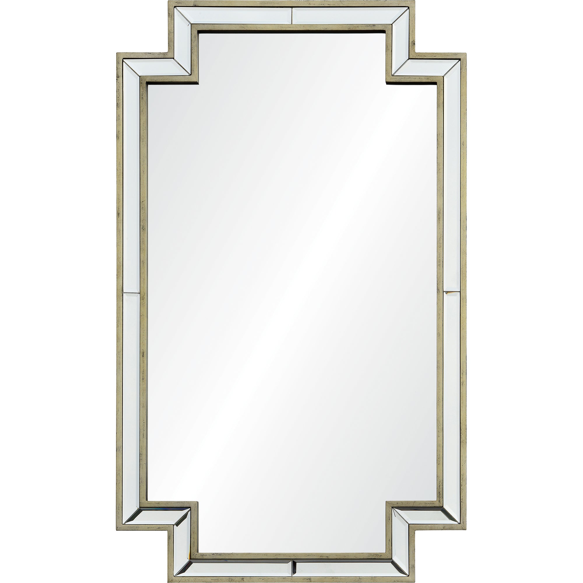 Raton 24"  Pine Wood - Champagne Silver Mirror