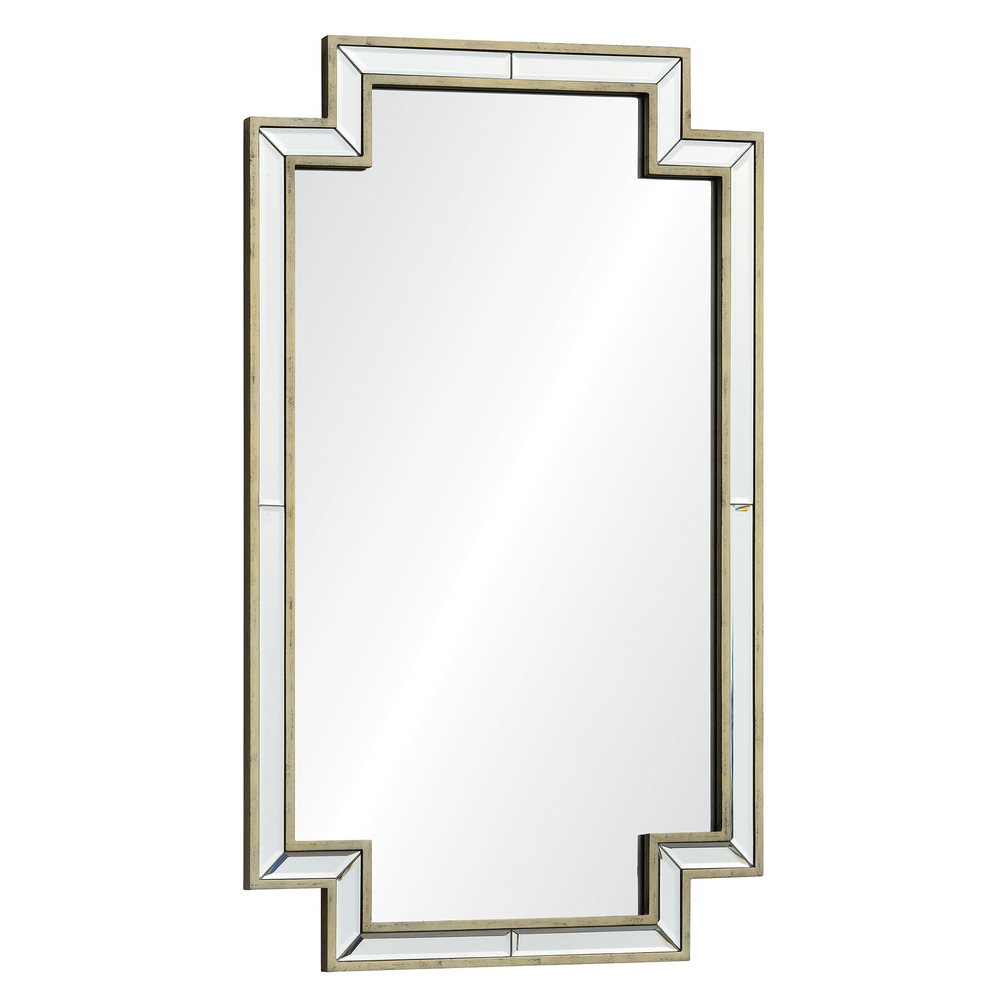 Raton 24"  Pine Wood - Champagne Silver Mirror