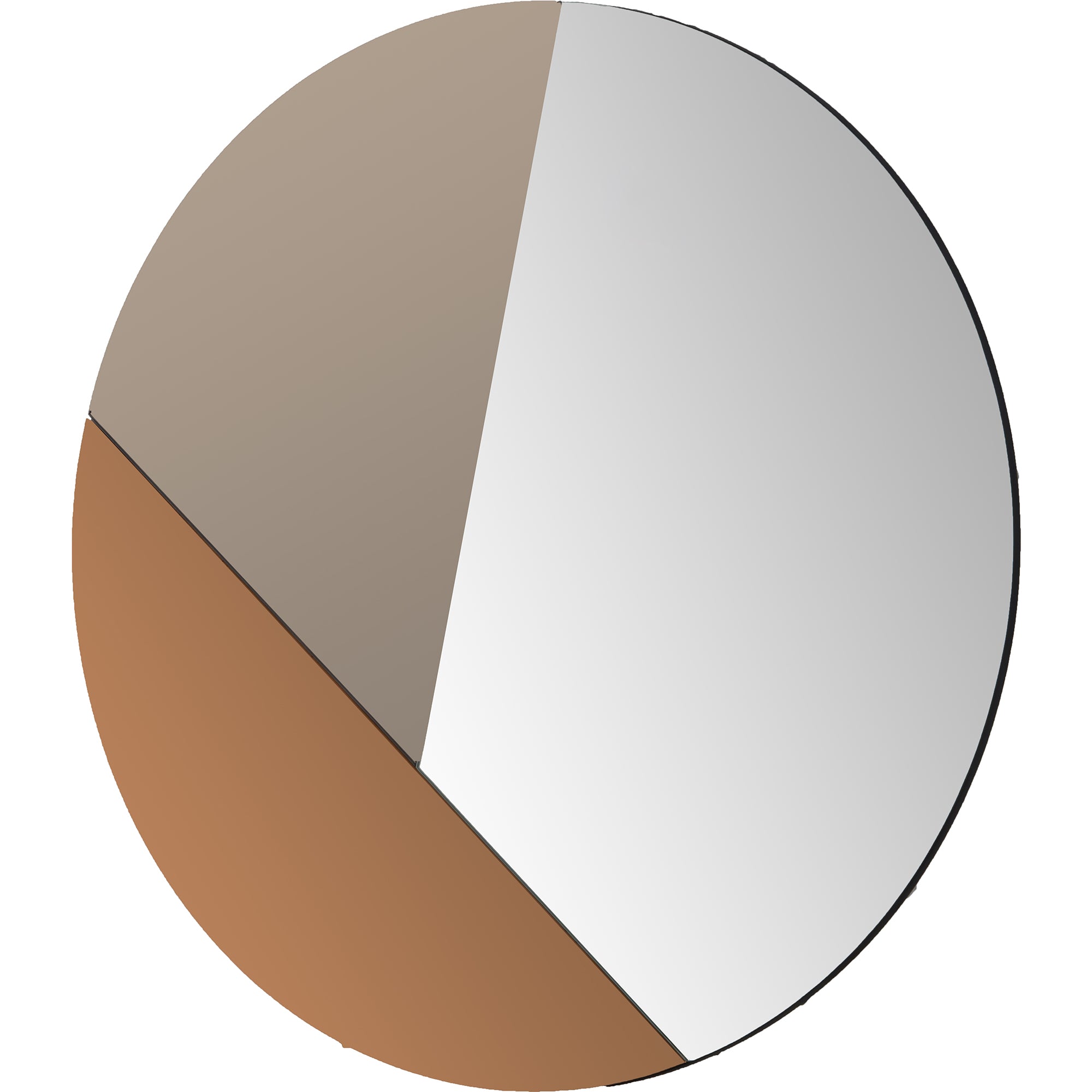 Novello 26" Polished - Bronze Tinted Mirror