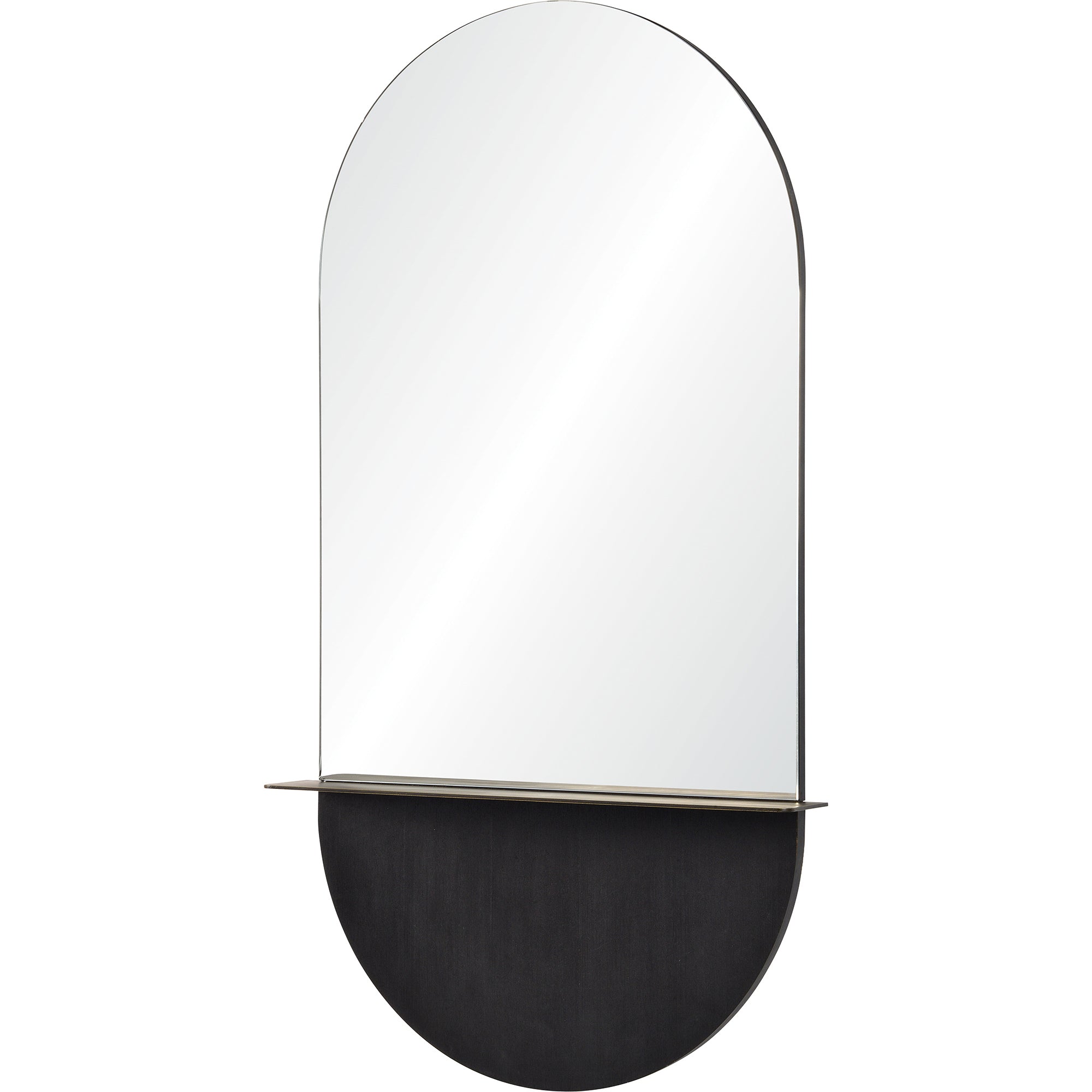 Lisdarra 24" Wood Veneer - Iron Mirror