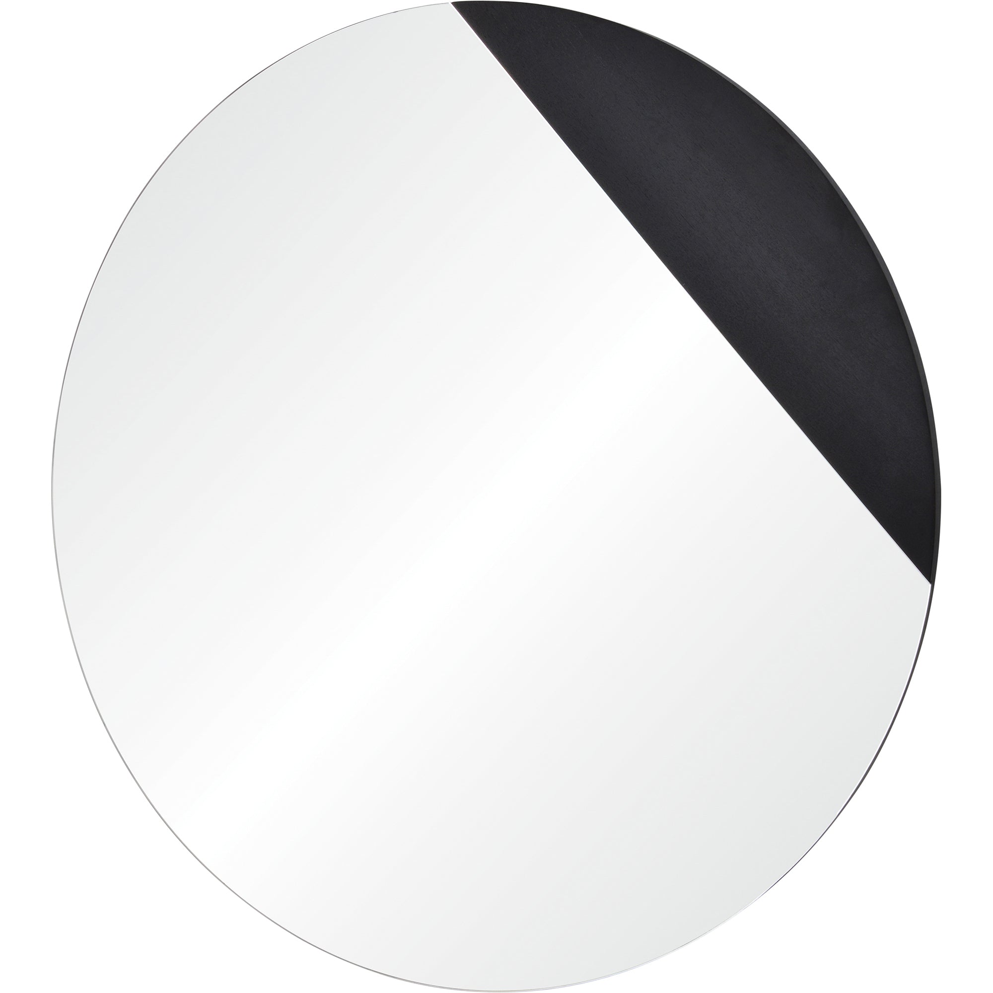 Aver 40" Polished - Wood Veneer Mirror