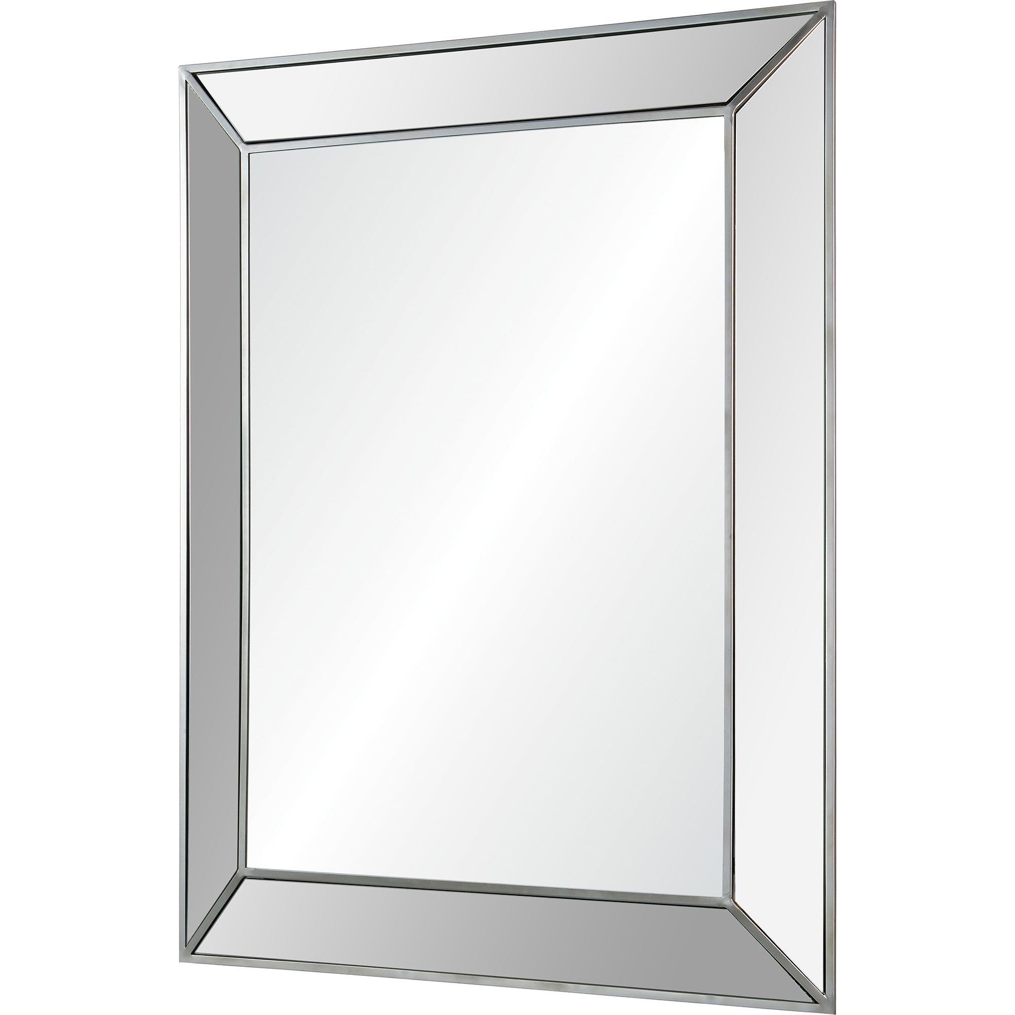 Alex 40" Iron - Silver Finish Mirror