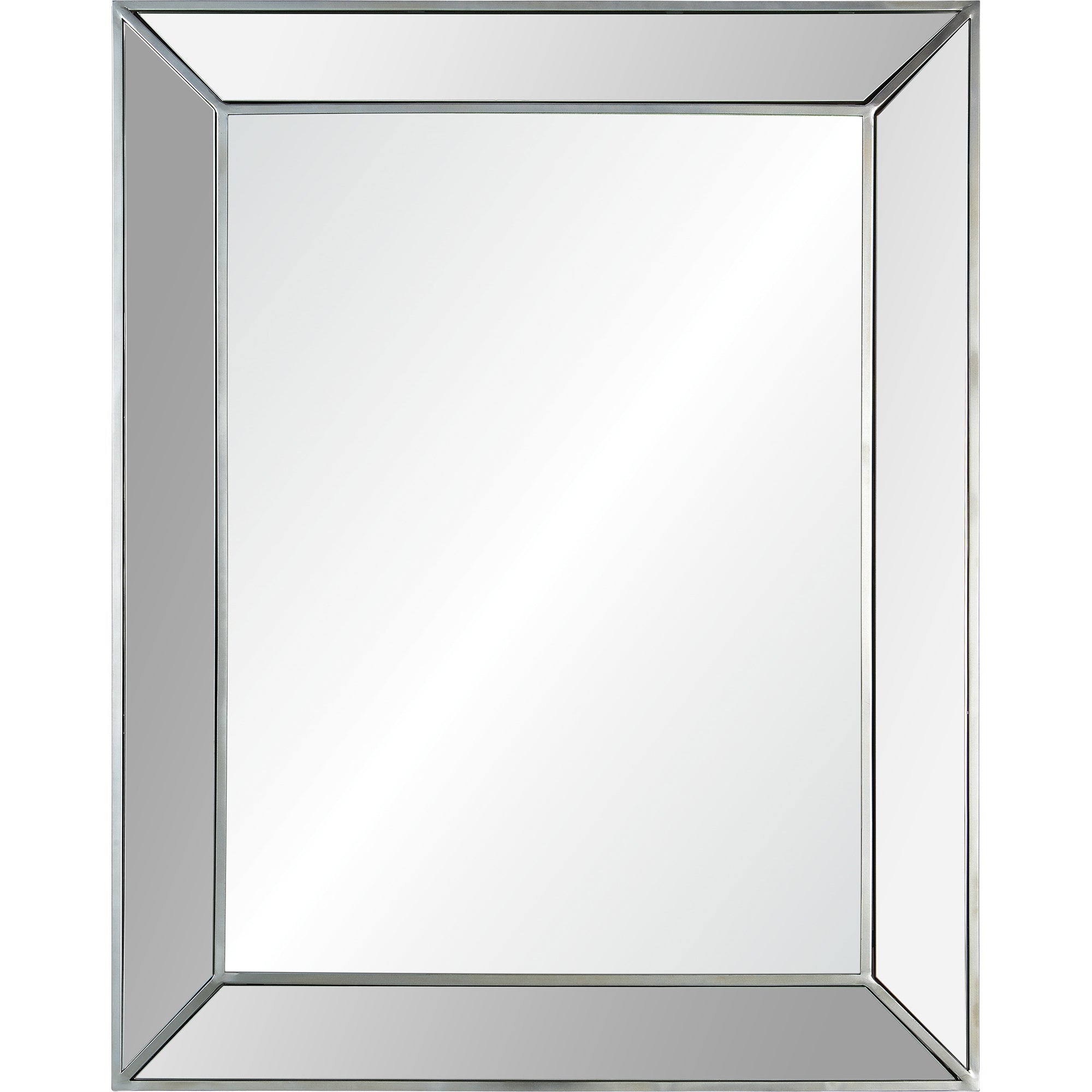 Alex 40" Iron - Silver Finish Mirror