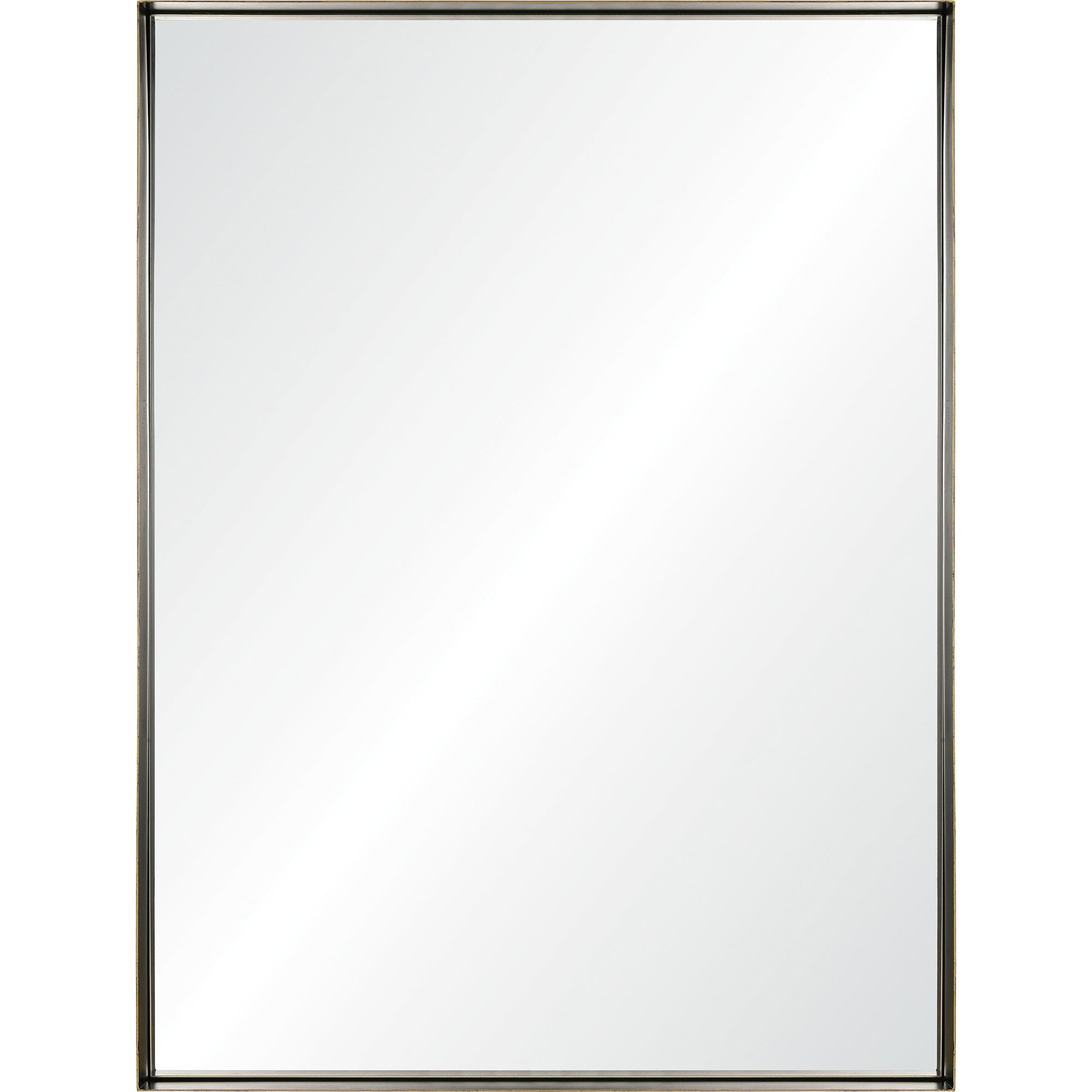 Yaelle 30" Iron - Gold Accent Mirror