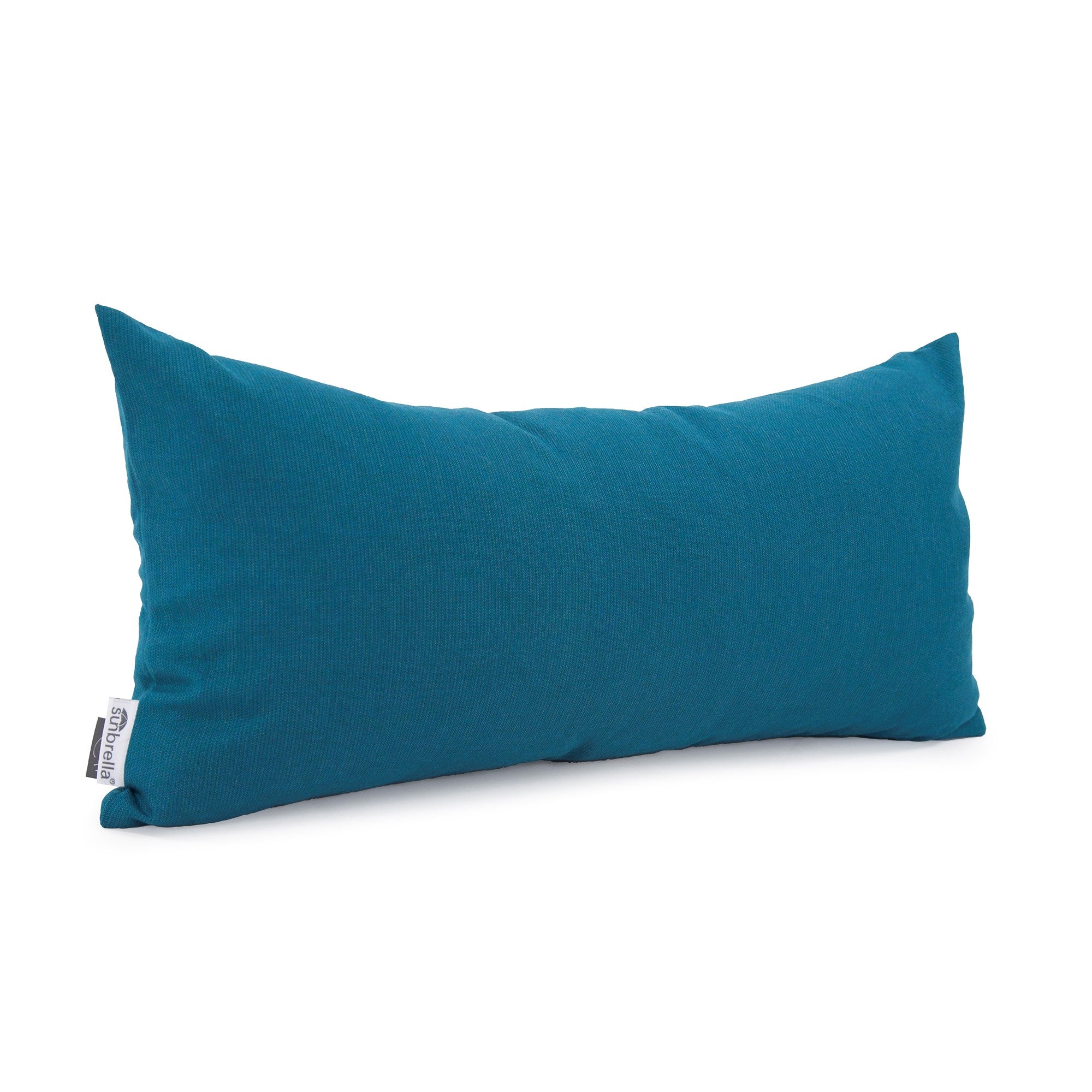 Seascape Turquoise Kidney Pillow- 11" x 22"