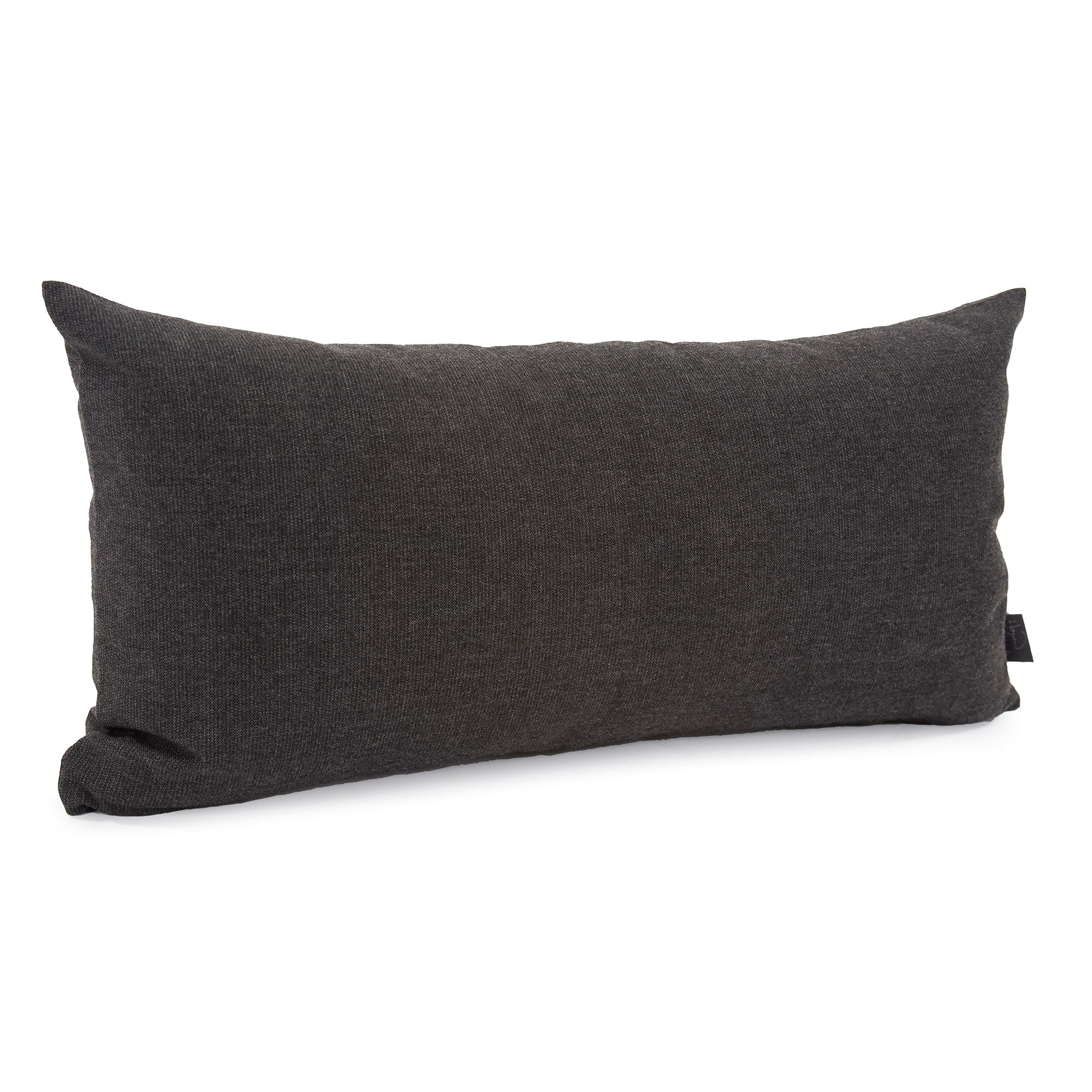 Seascape Charcoal Kidney Pillow- 11" x 22"