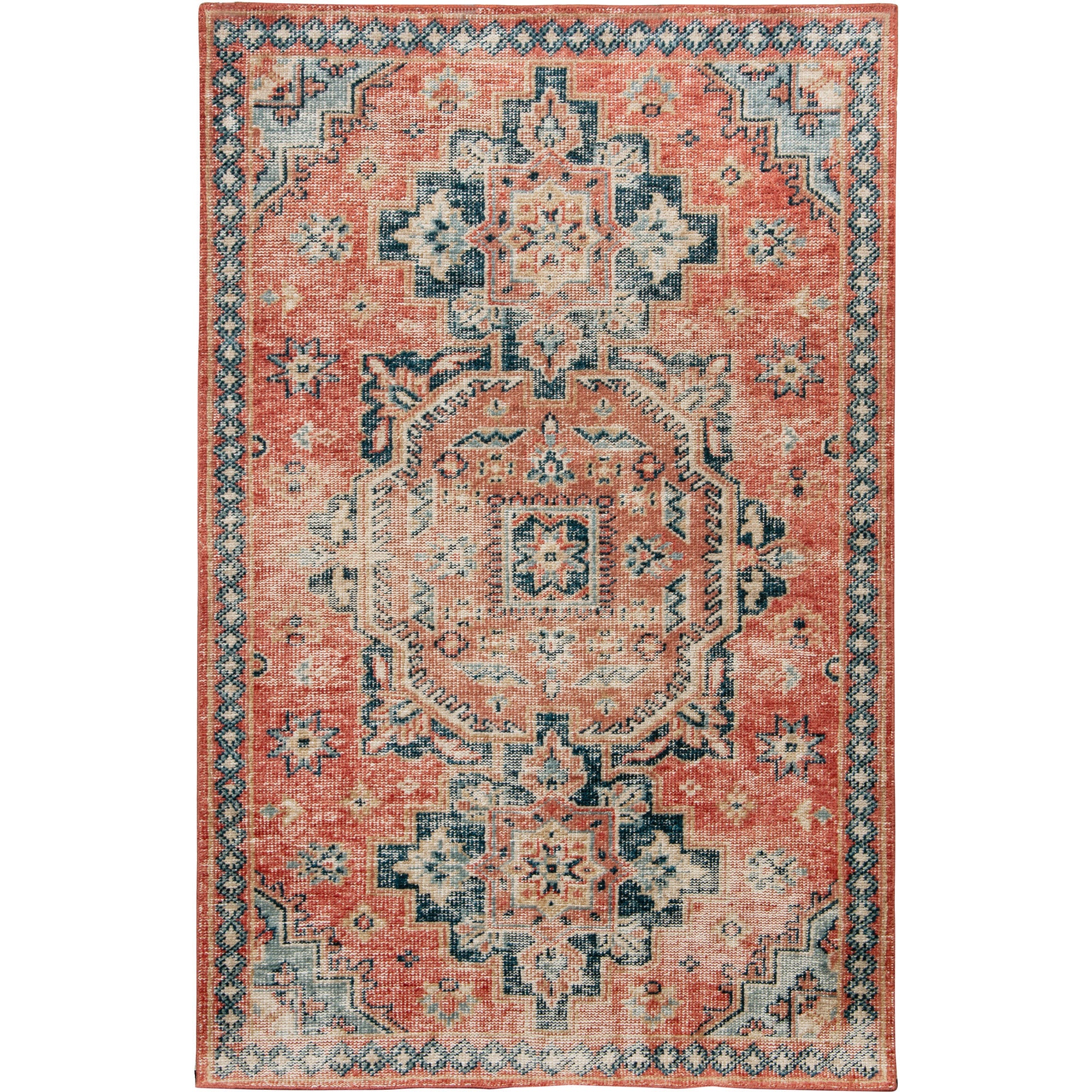 Turkmen 5' x 8' Wool - Cotton Rug